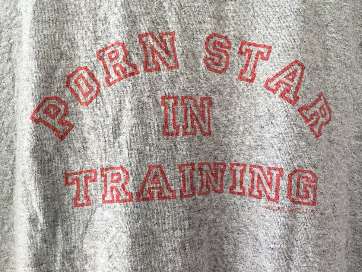 Vintage Vintage Porn Star In Training Tee Size US XL / EU 56 / 4 - 4 Thumbnail