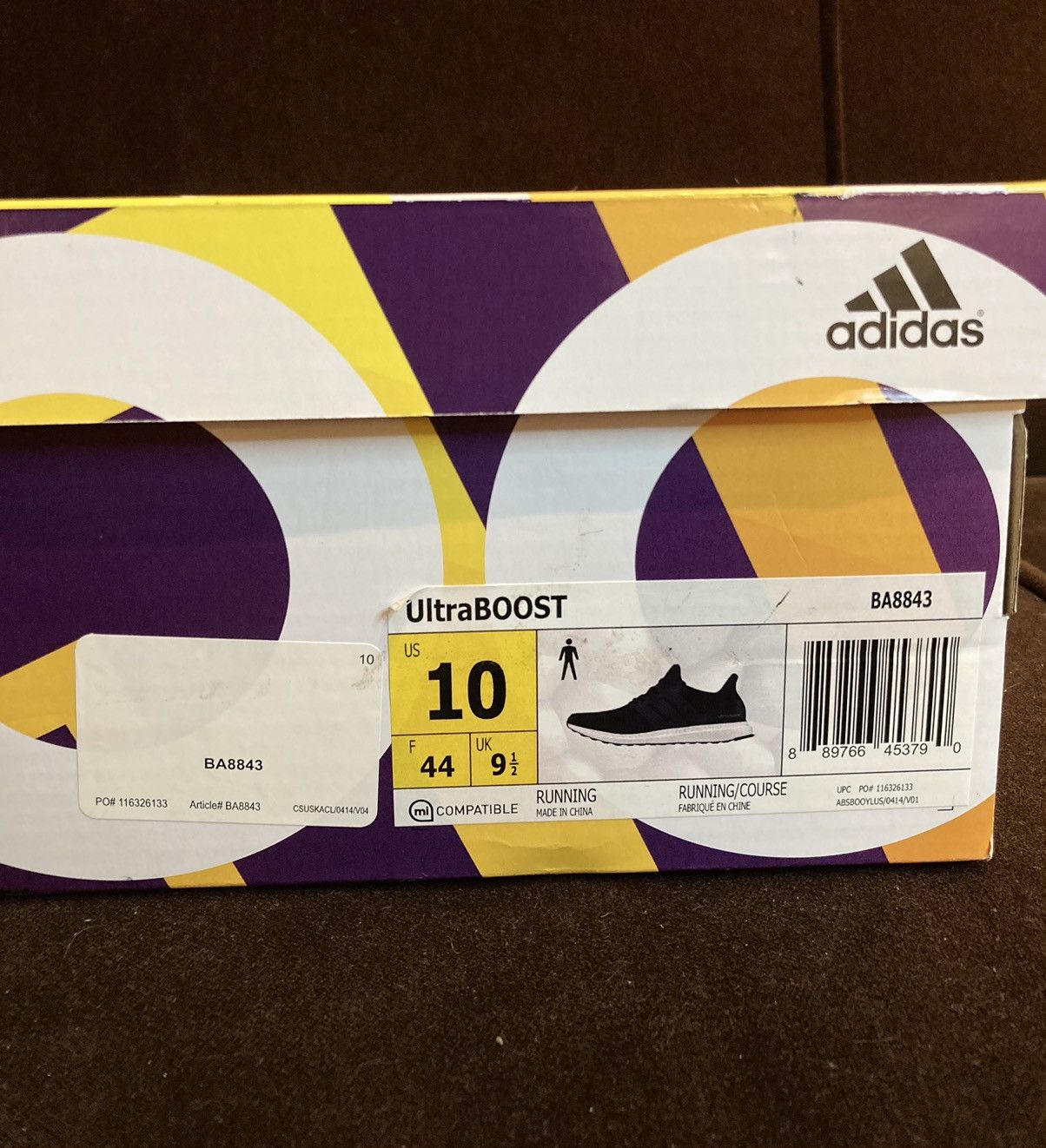 Adidas UltraBoost 3.0 Collegiate Navy 2016 Size US 10 / EU 43 - 18 Thumbnail