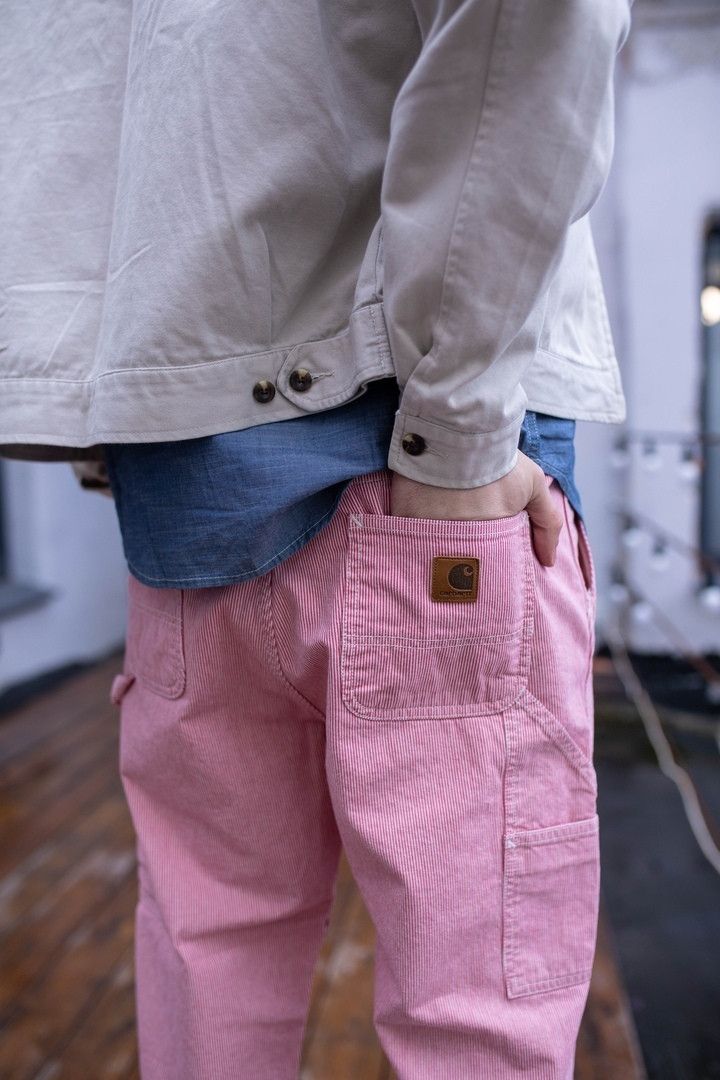 Carhartt Wip NEW Carhartt WIP Endeavor Pant Pink W31 Grailed