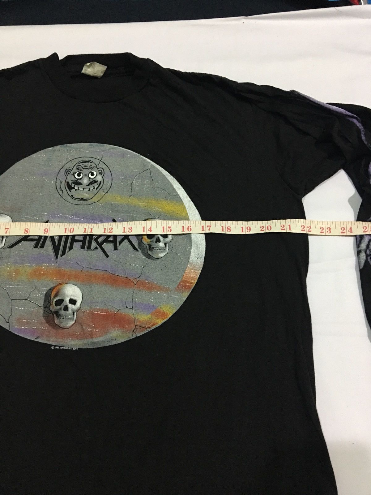 Band Tees × Vintage ANTHRAX Vintage Long Sleeve Metal Band Shirt Size US L / EU 52-54 / 3 - 9 Thumbnail