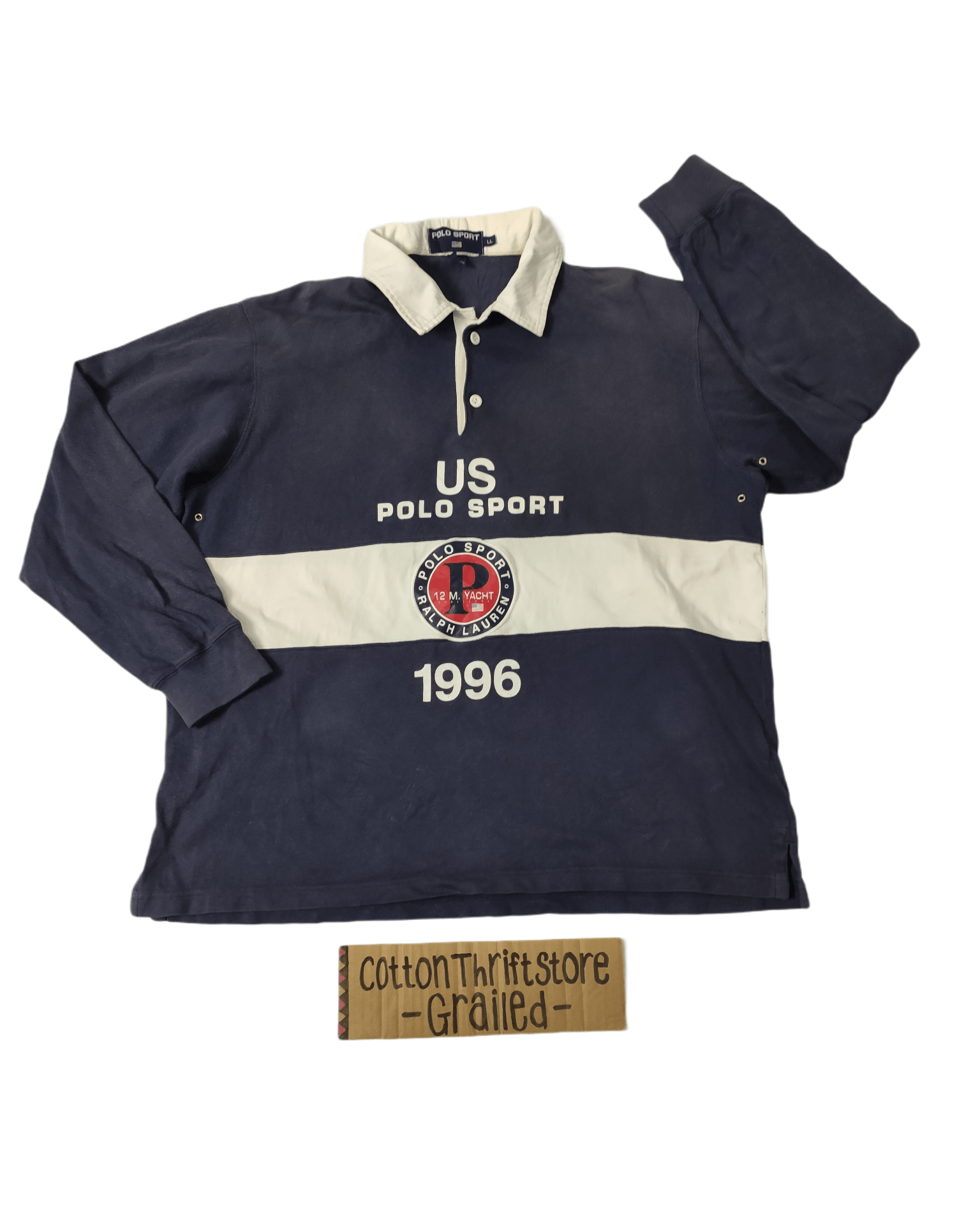 Polo Ralph Lauren × Vintage Vintage OG 1996 Polo Sport 12.M Yacht 