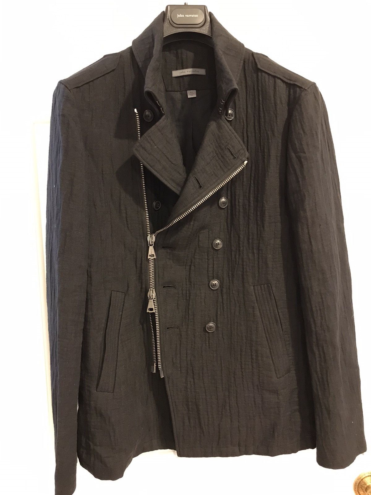 John Varvatos Modern Military Peacoat. 50 Size US M / EU 48-50 / 2 - 11 Thumbnail