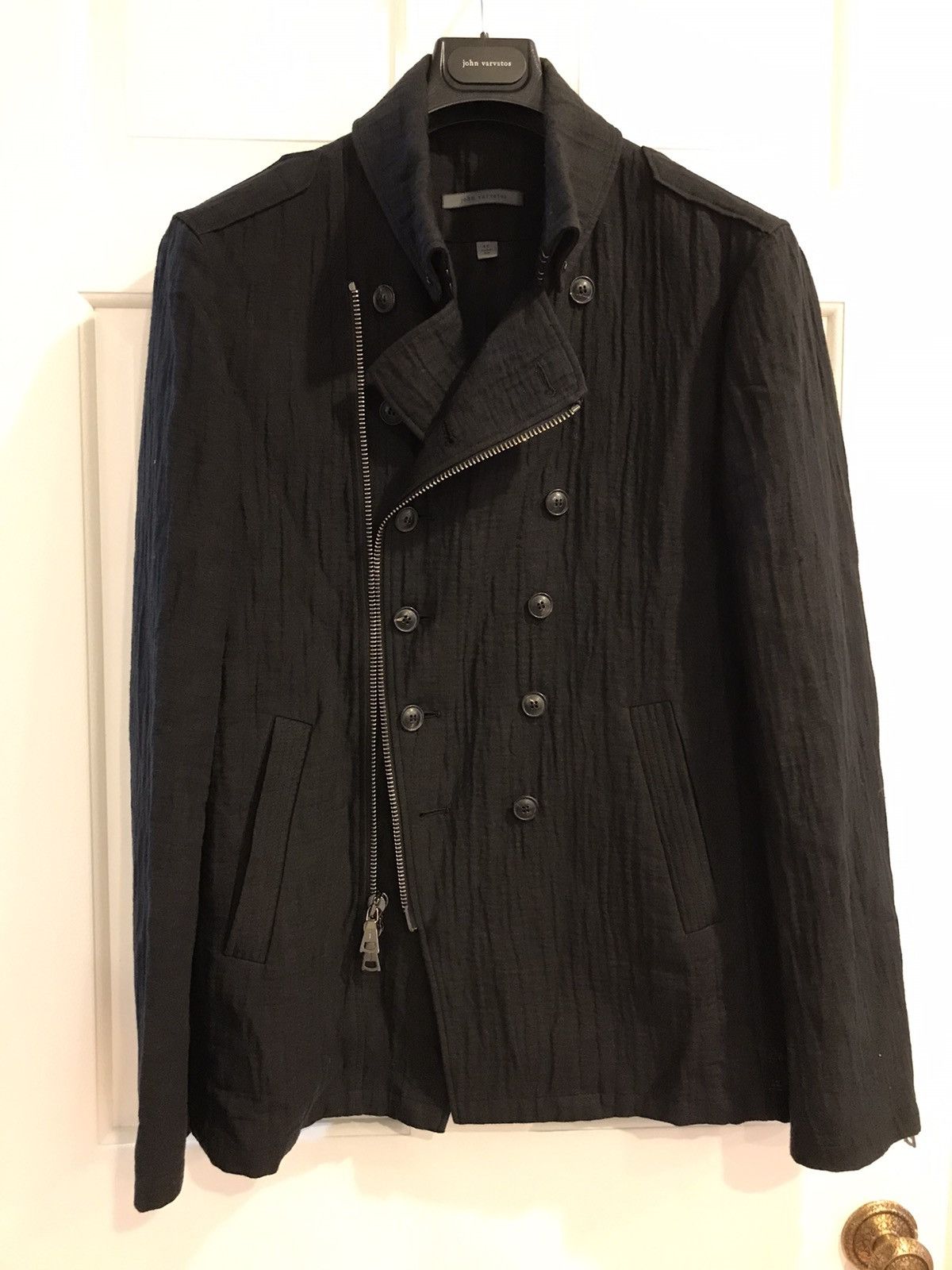John Varvatos Modern Military Peacoat. 50 Size US M / EU 48-50 / 2 - 7 Thumbnail