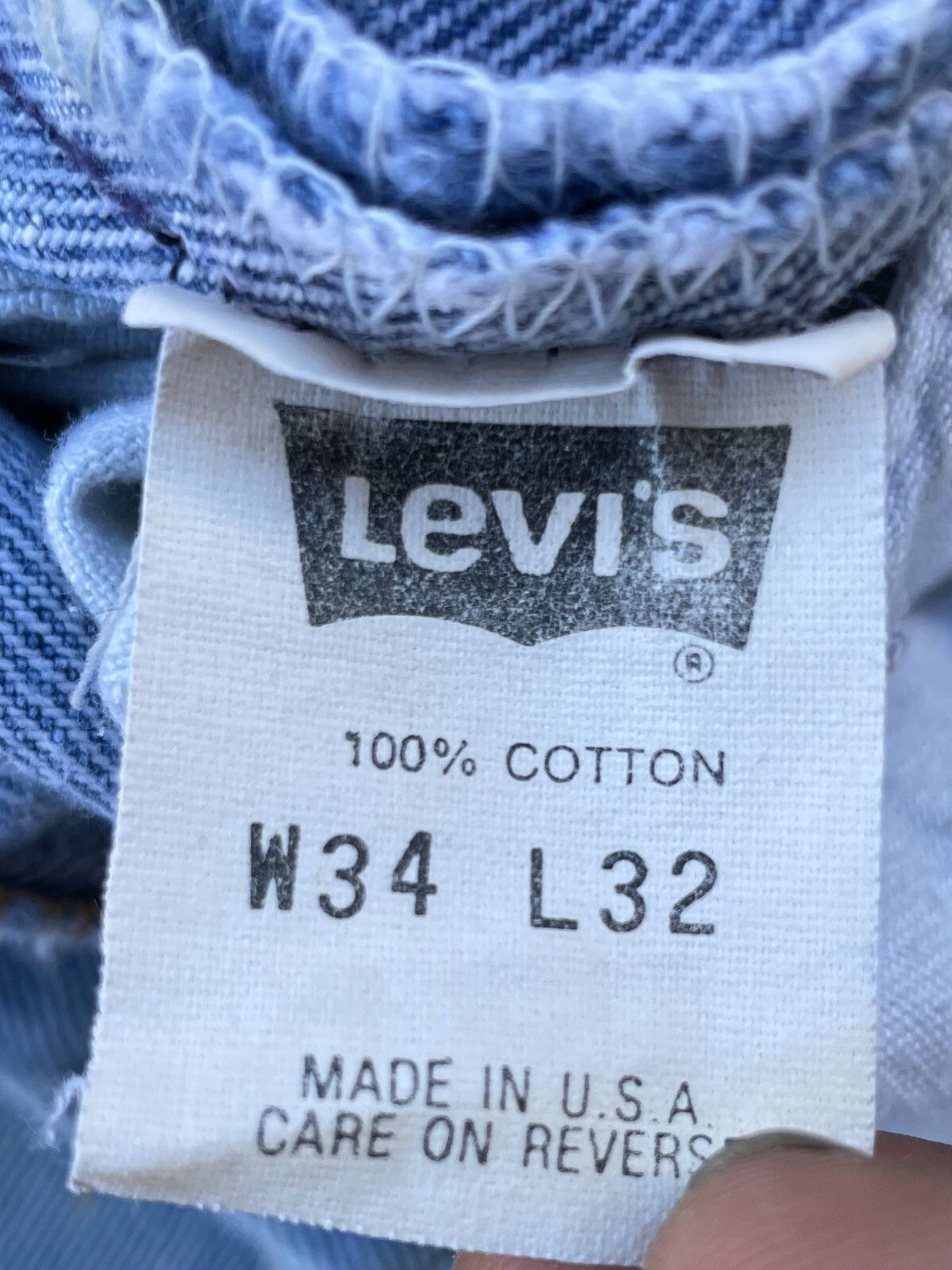 Vintage Vintage 90’s Levi’s 501xx Denim Jeans Size US 33 - 5 Preview
