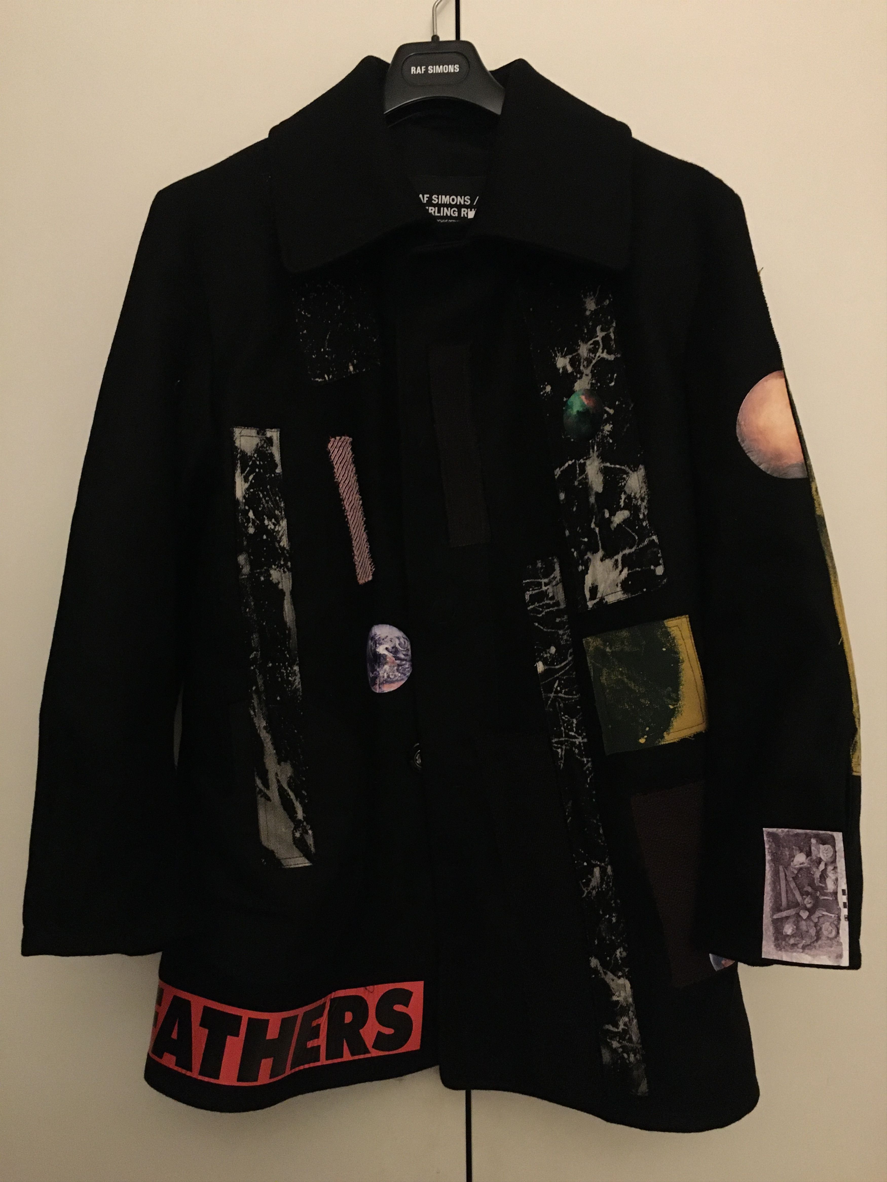 Raf Simons SZ:48 Sterling Ruby Caban with Patches Archive