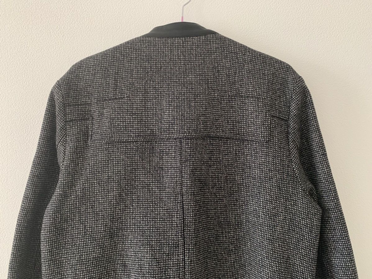 Dior × Hedi Slimane 07AW "Navigate" Wool and Leather bomber jacket Size US S / EU 44-46 / 1 - 5 Thumbnail
