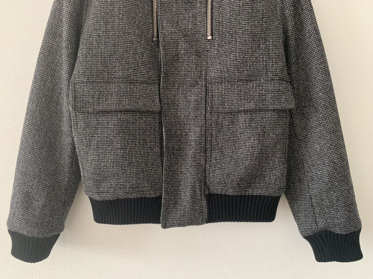 Dior × Hedi Slimane 07AW "Navigate" Wool and Leather bomber jacket Size US S / EU 44-46 / 1 - 3 Thumbnail