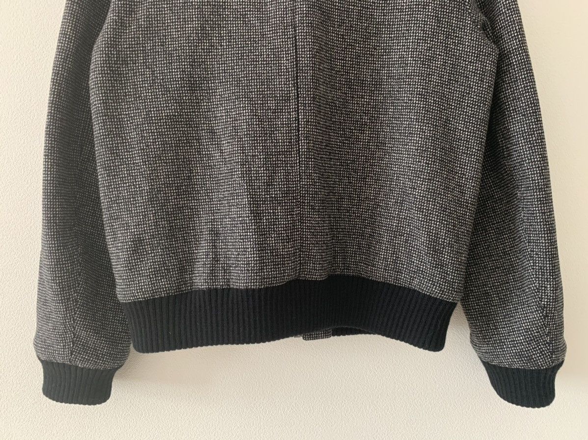 Dior × Hedi Slimane 07AW "Navigate" Wool and Leather bomber jacket Size US S / EU 44-46 / 1 - 6 Thumbnail
