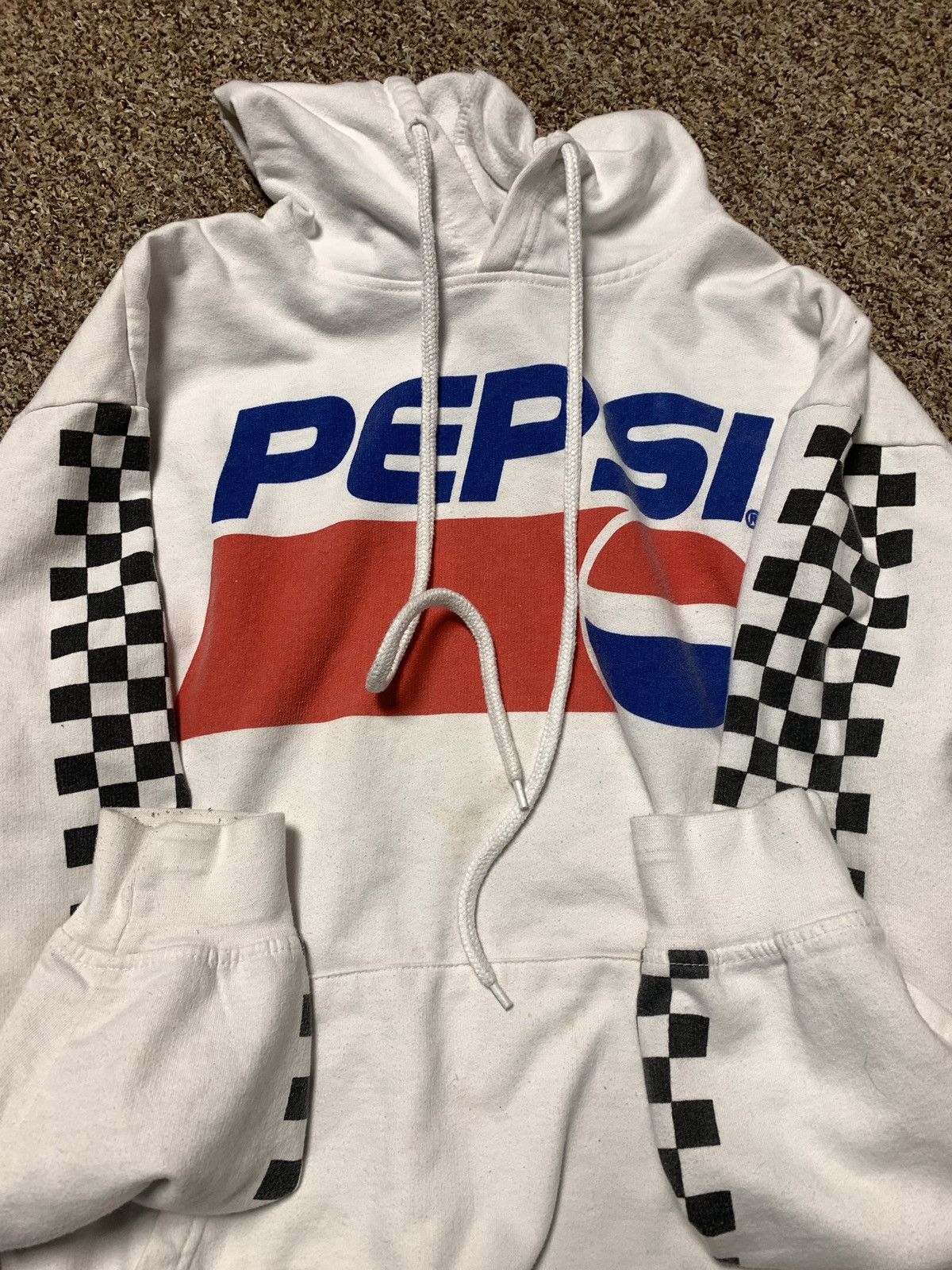 Pepsi Vintage 90s Pepsi promo hoodie white Size US L / EU 52-54 / 3 - 2 Preview
