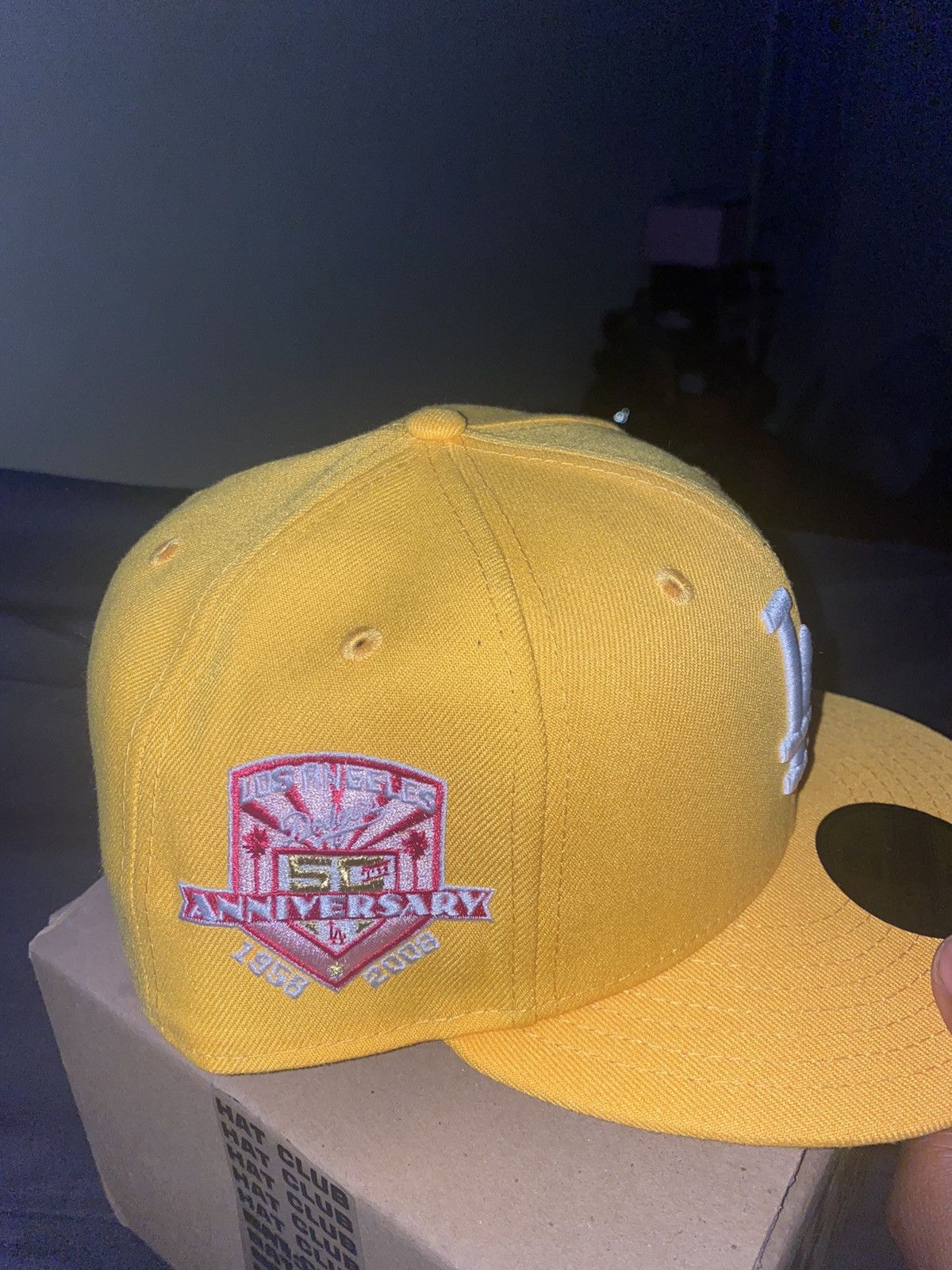 New Era New Era Hat Club exclusive pink lemonade 7 1/2 La Size ONE SIZE - 2 Thumbnail
