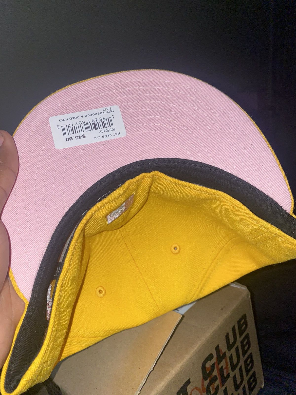 New Era New Era Hat Club exclusive pink lemonade 7 1/2 La Size ONE SIZE - 3 Thumbnail