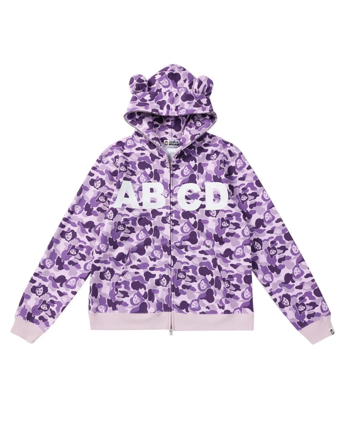 Japanese Brand Jose Wong Purple ABCD Hoodie Jackie Chan | Grailed