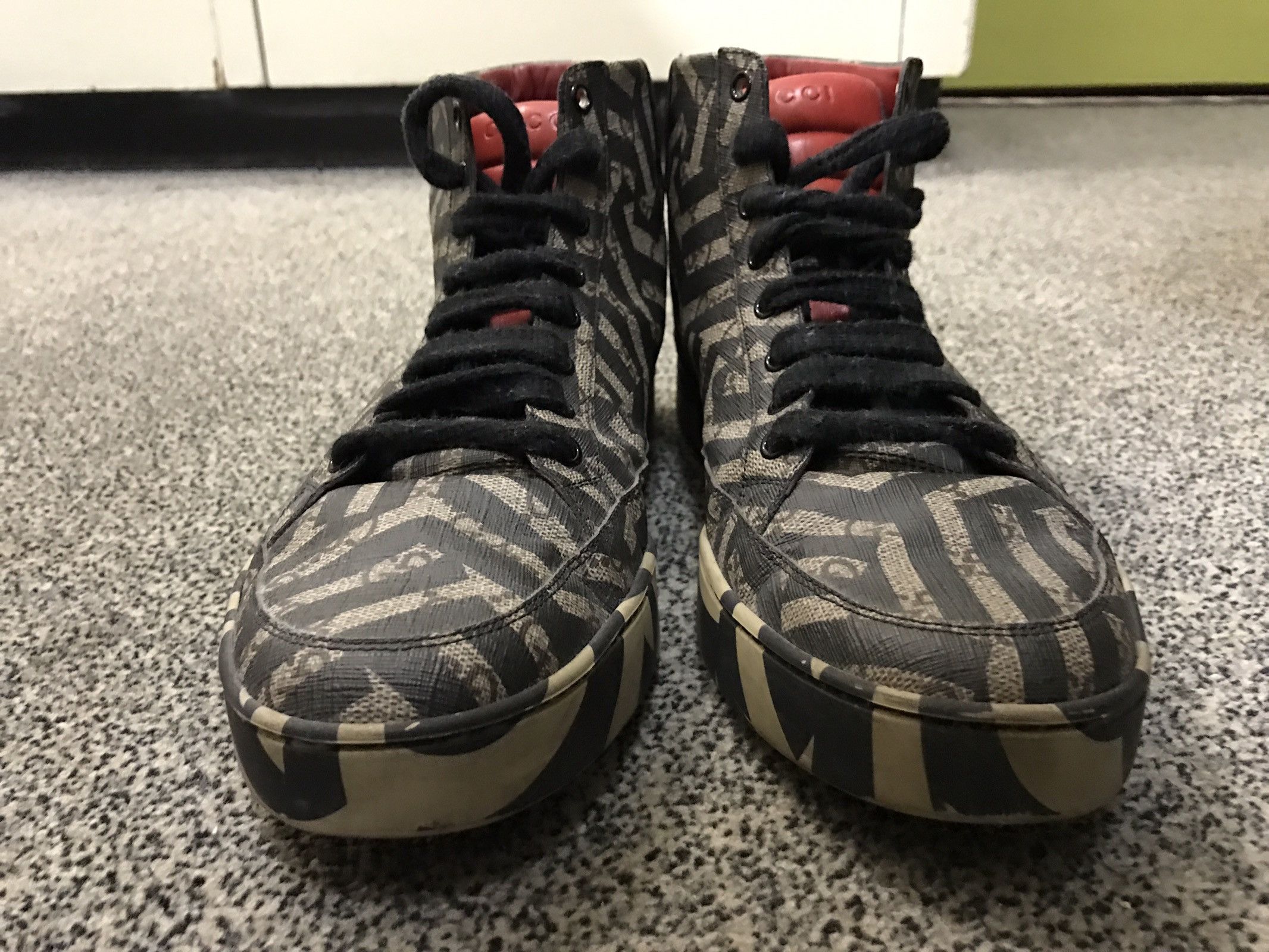 Gucci Gucci 295383 Hi Top Sneaker | Grailed