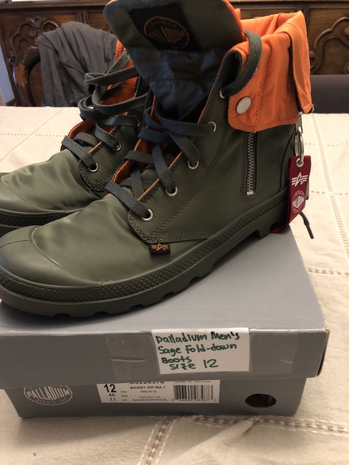 Palladium alpha industries boots hot sale