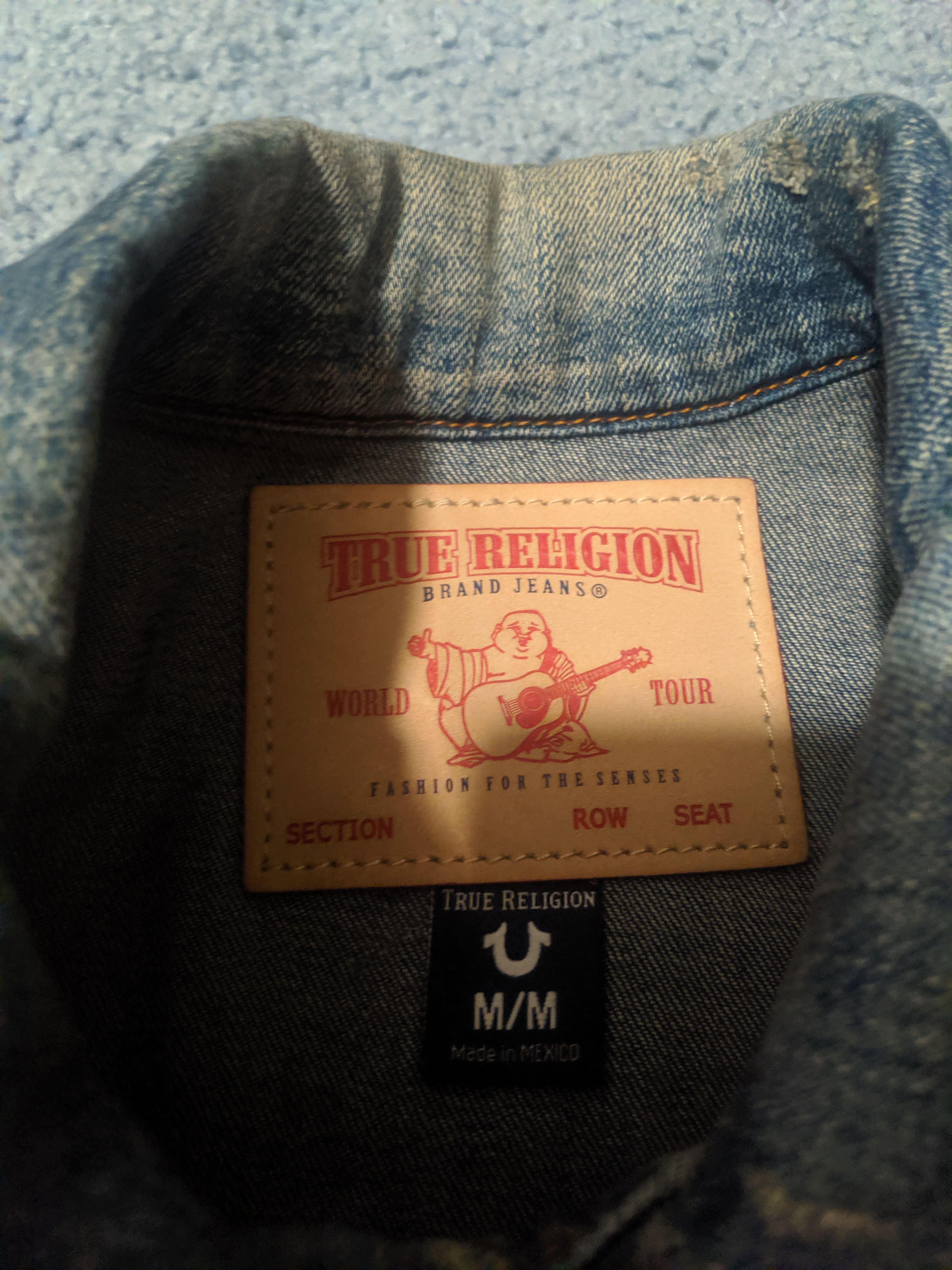 True Religion True Religion Distressed Denim Jacket Size US M / EU 48-50 / 2 - 3 Thumbnail