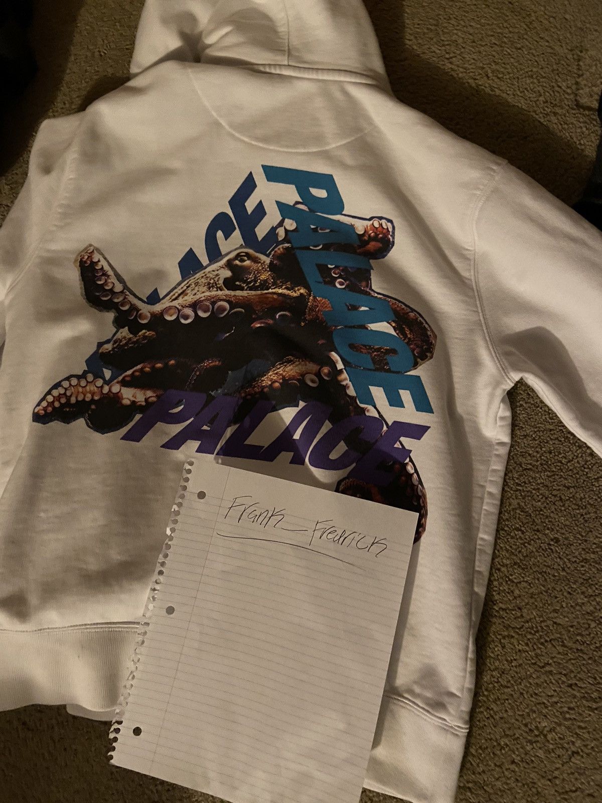 Palace octopus hoodie 2025