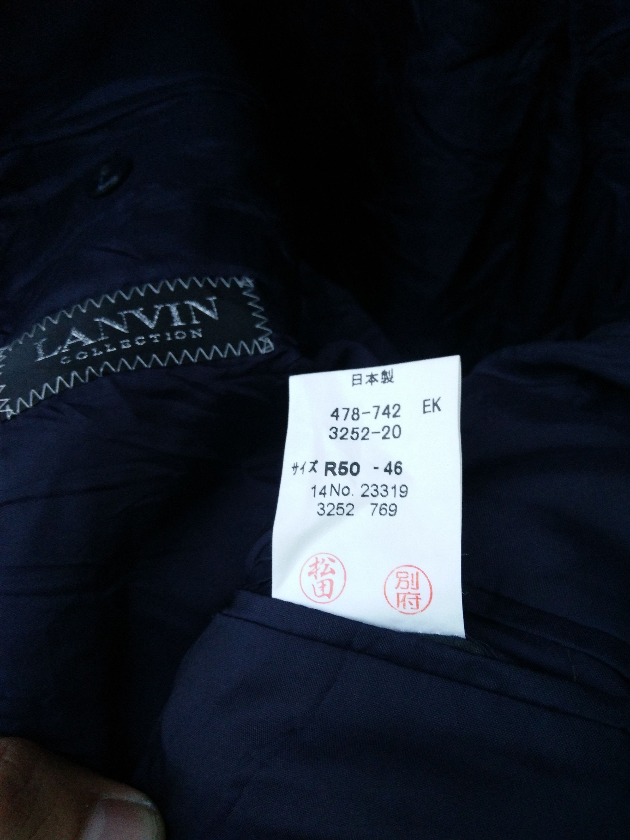 Lanvin Lanvin Collection Men's Coat Size US M / EU 48-50 / 2 - 7 Thumbnail