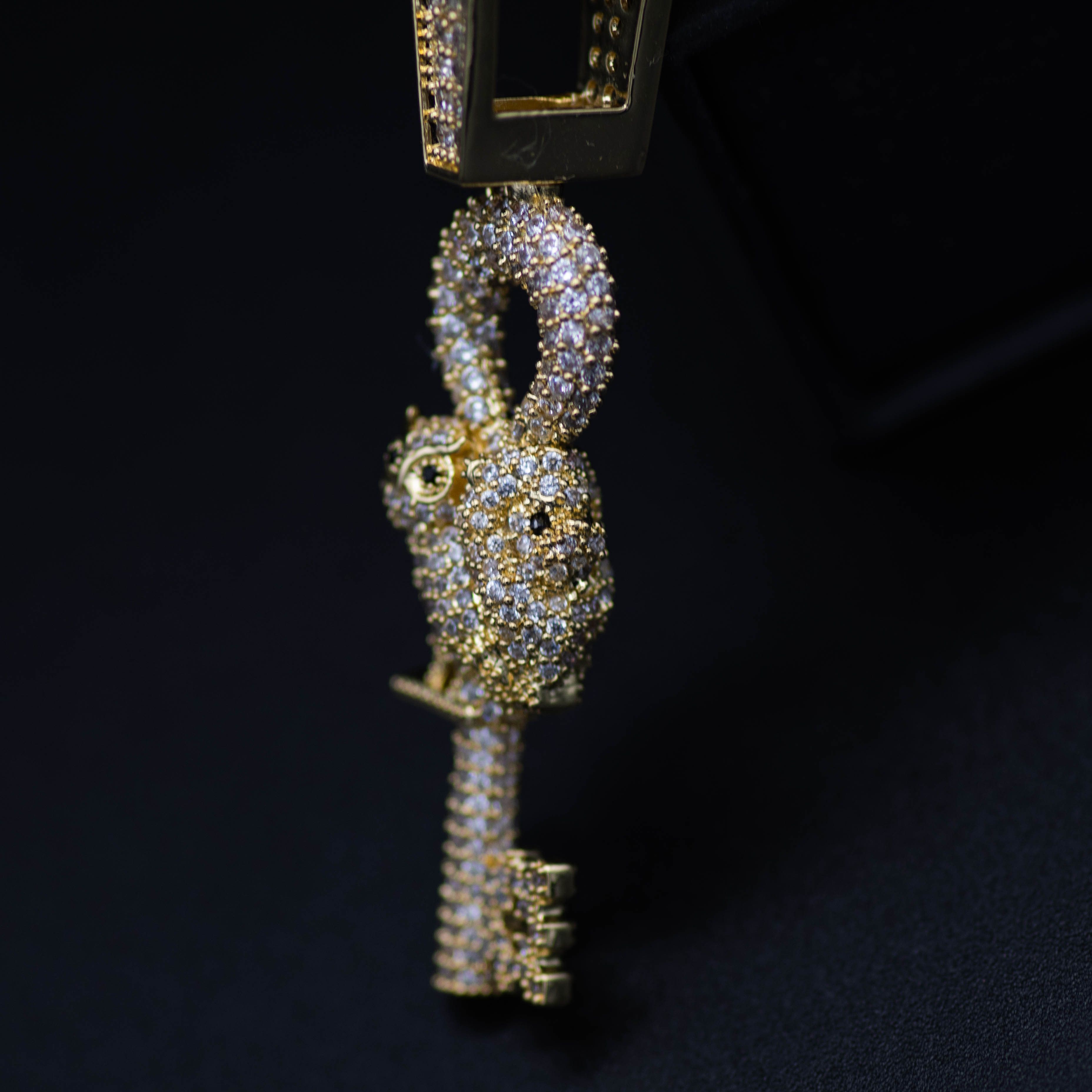 Other 18k Major Key Lion Owl OVO Necklace Yellow Gold Diamond Size ONE SIZE - 3 Thumbnail
