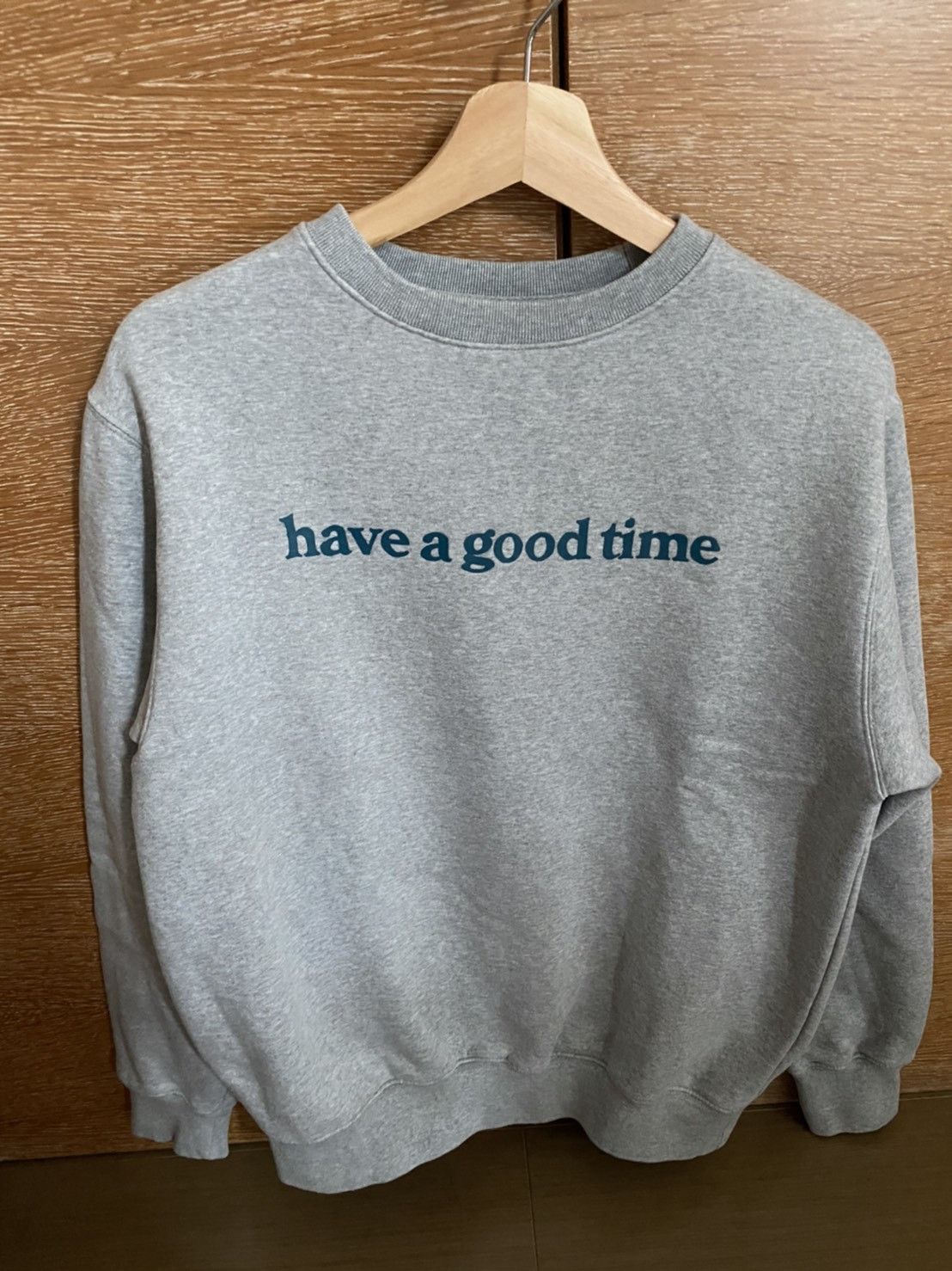 【HAVE A GOOD TIME 】Hold Logo Crewneck CREWNECK – have a good time
