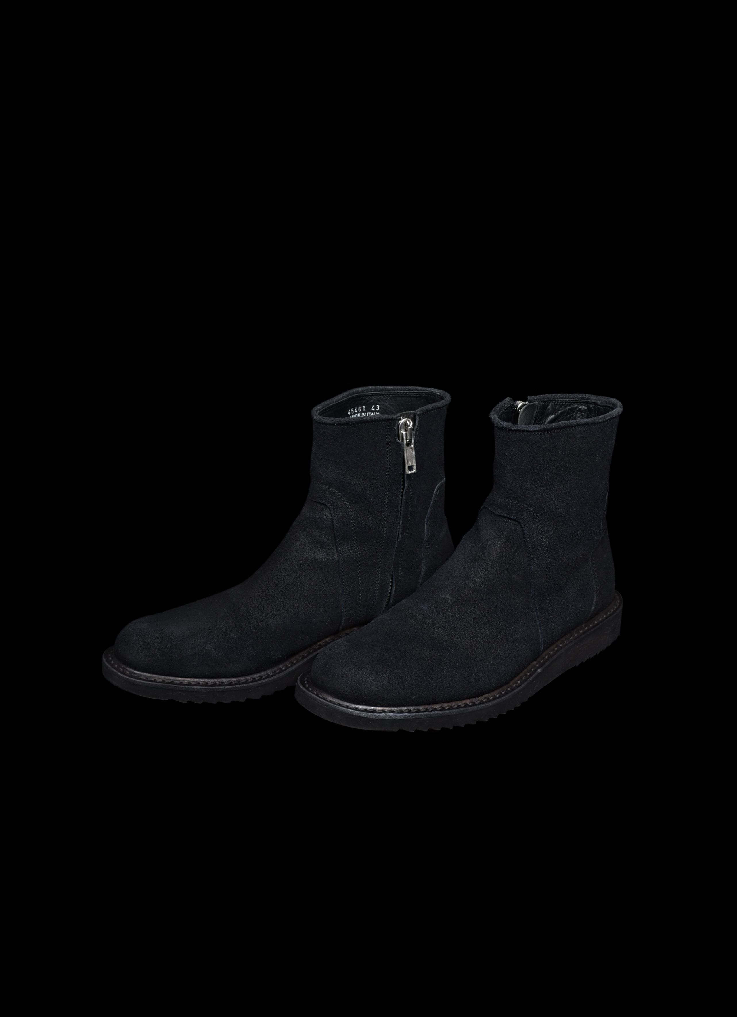 EARLY 2010S BLISTERED LEATHER CREEPERS
