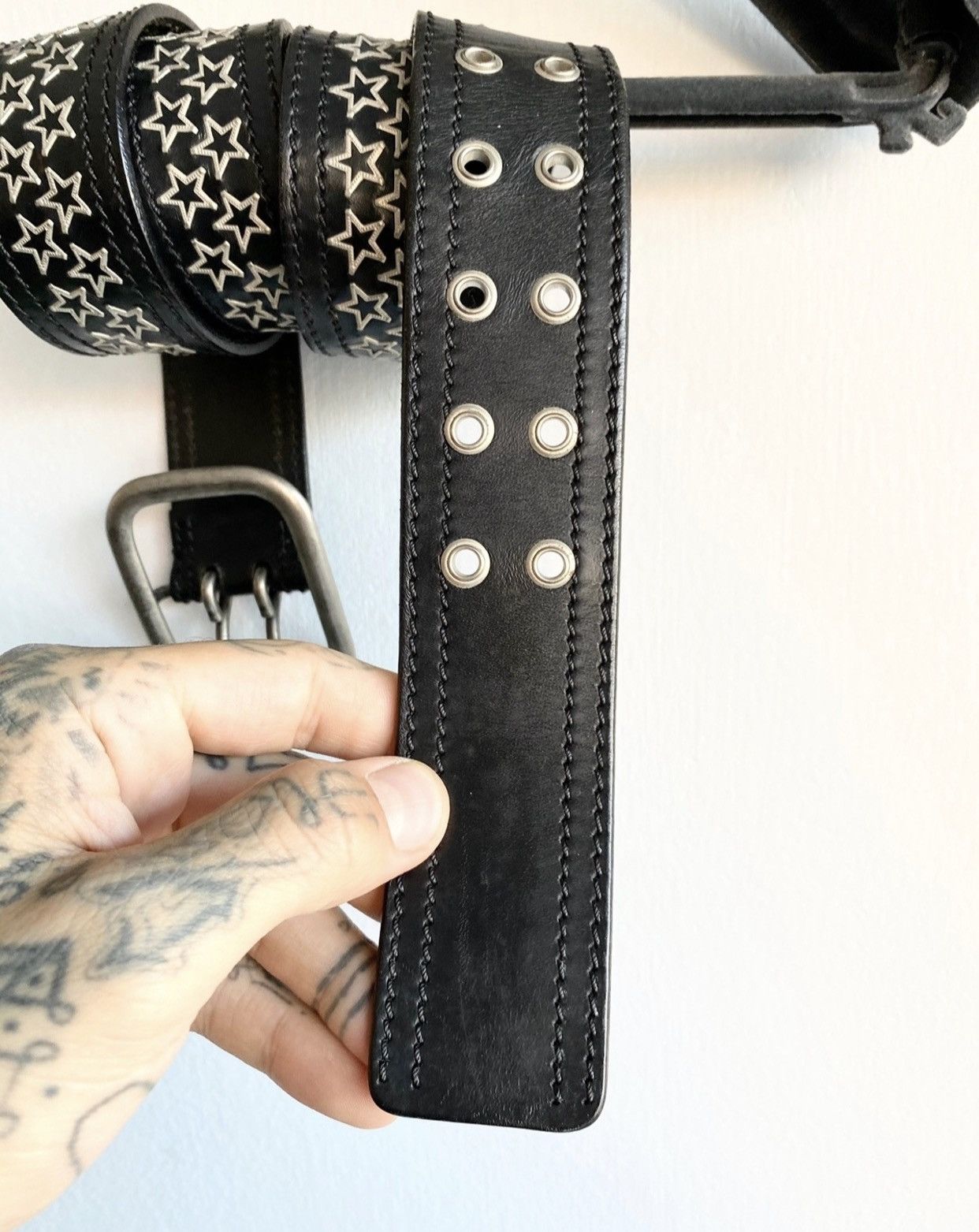 Dior × Hedi Slimane Dior Homme 05 Star Belt SZ90 US31-34 Hedi Slimane Size ONE SIZE - 4 Thumbnail