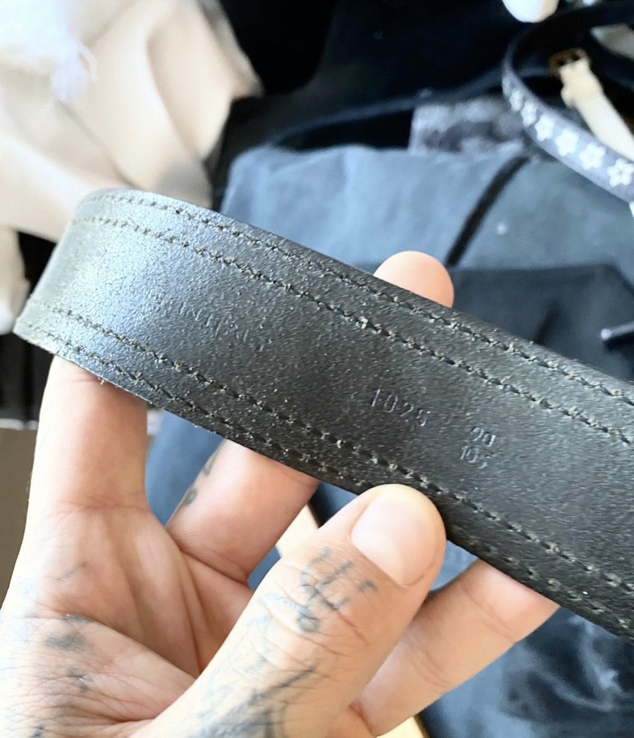 Dior × Hedi Slimane Dior Homme 05 Star Belt SZ90 US31-34 Hedi Slimane Size ONE SIZE - 7 Thumbnail