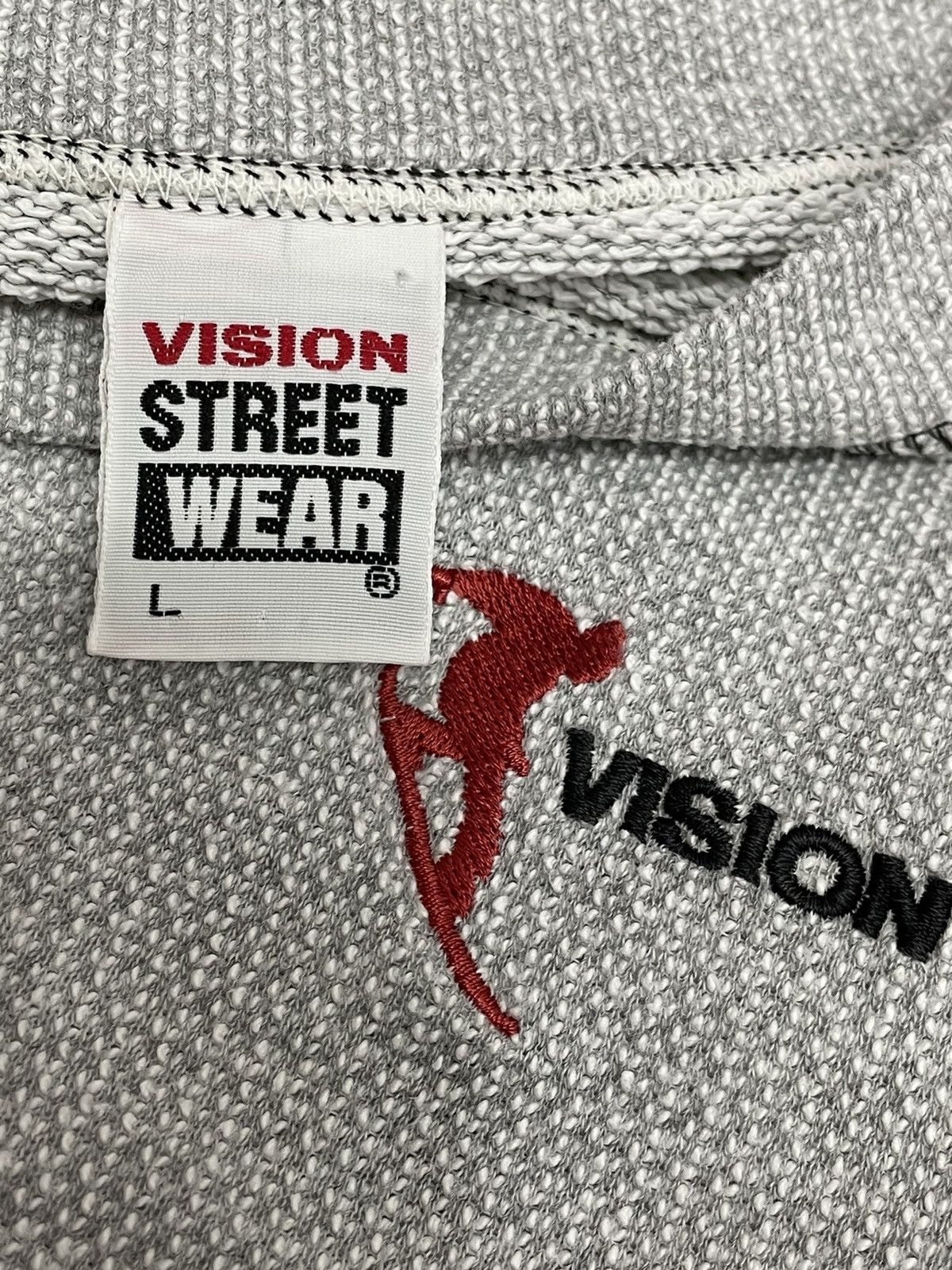 Vintage Vintage 80’s VISION STREETWEAR Long Sleeve Shirt Size US L / EU 52-54 / 3 - 6 Thumbnail