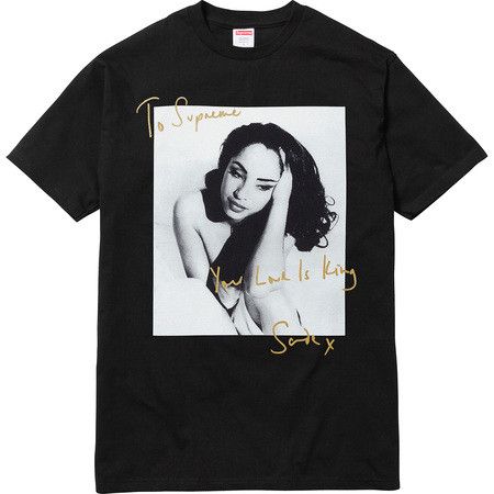 Supreme 17ss Supreme Sade Tee Black | Grailed