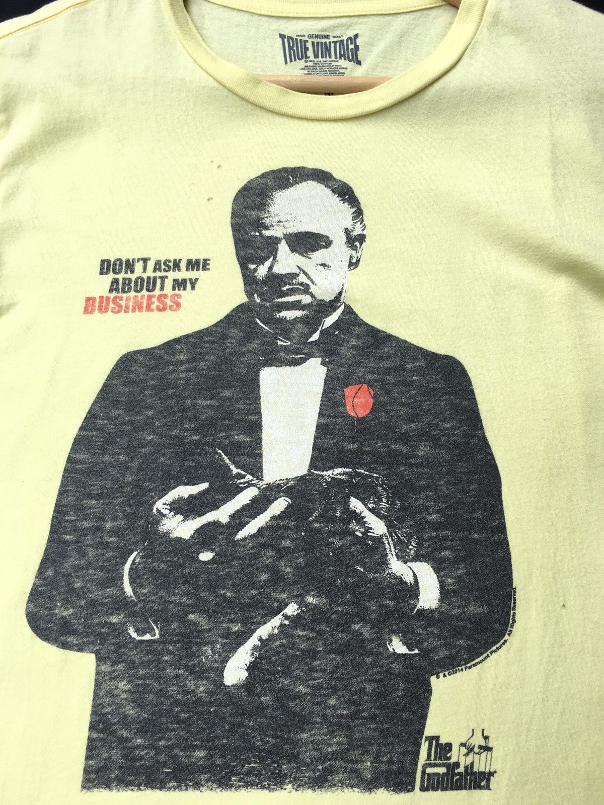 Vintage Vtg The Godfather Movie AlPacino DontAsk MeAbout My Business Size US M / EU 48-50 / 2 - 6 Thumbnail