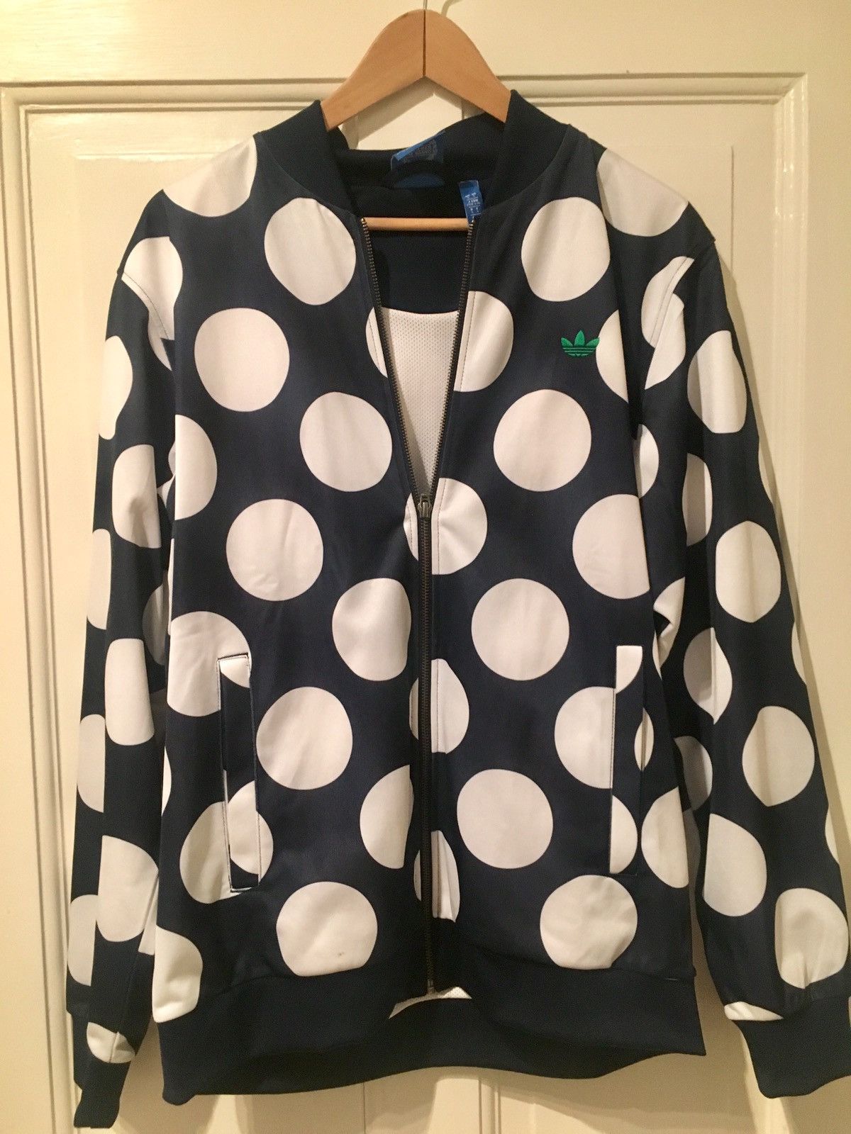 Adidas polka dot jacket best sale