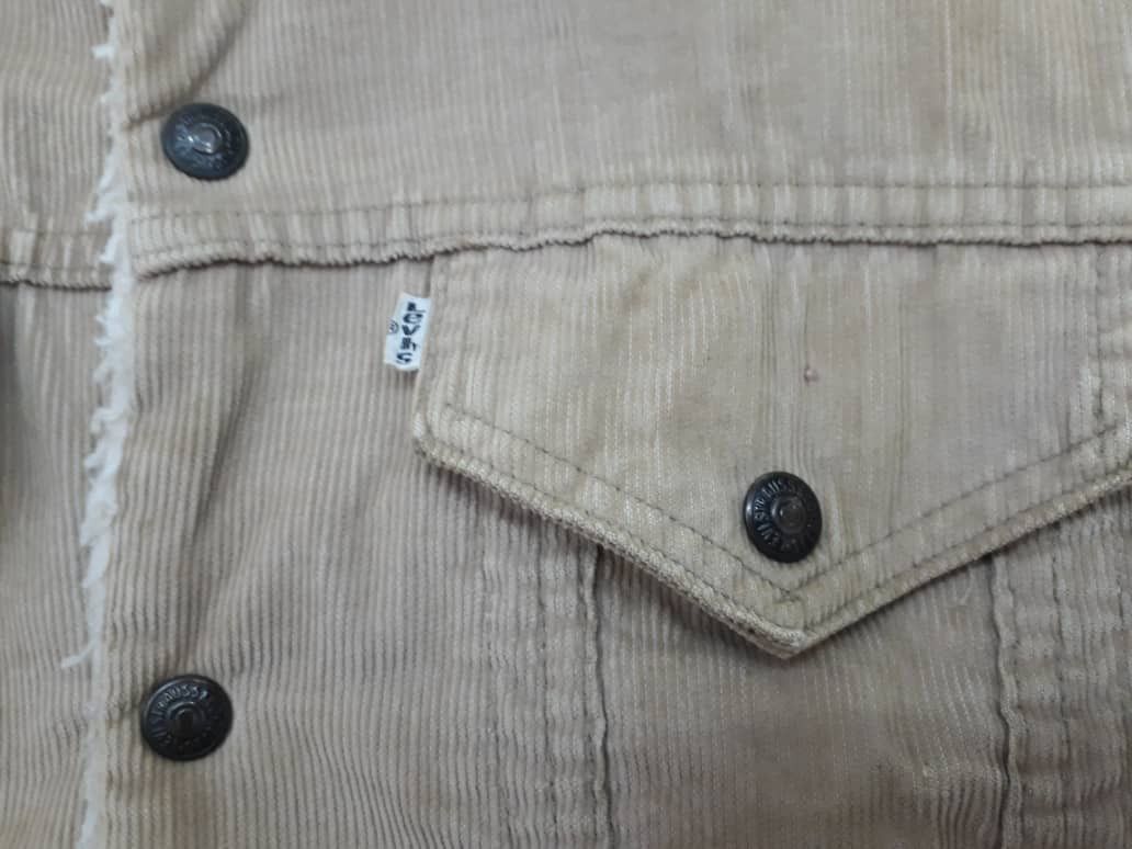 Levi's Vintage Levis Corduroy sheep's wool Jacket Size US S / EU 44-46 / 1 - 4 Thumbnail