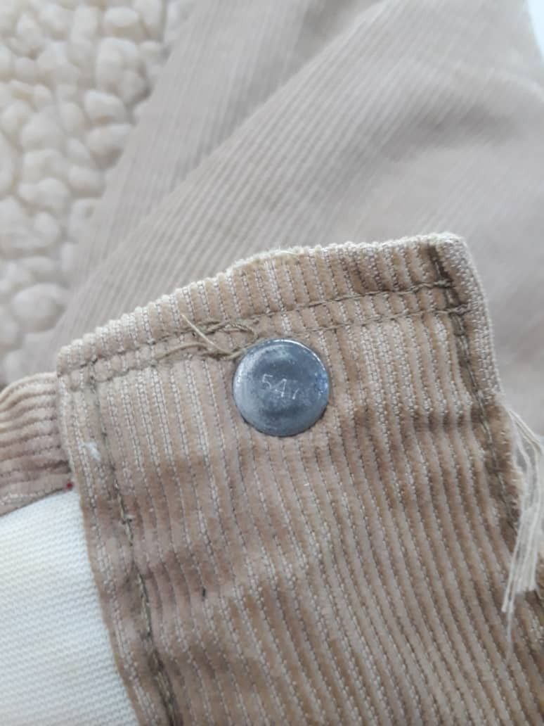 Levi's Vintage Levis Corduroy sheep's wool Jacket Size US S / EU 44-46 / 1 - 11 Thumbnail