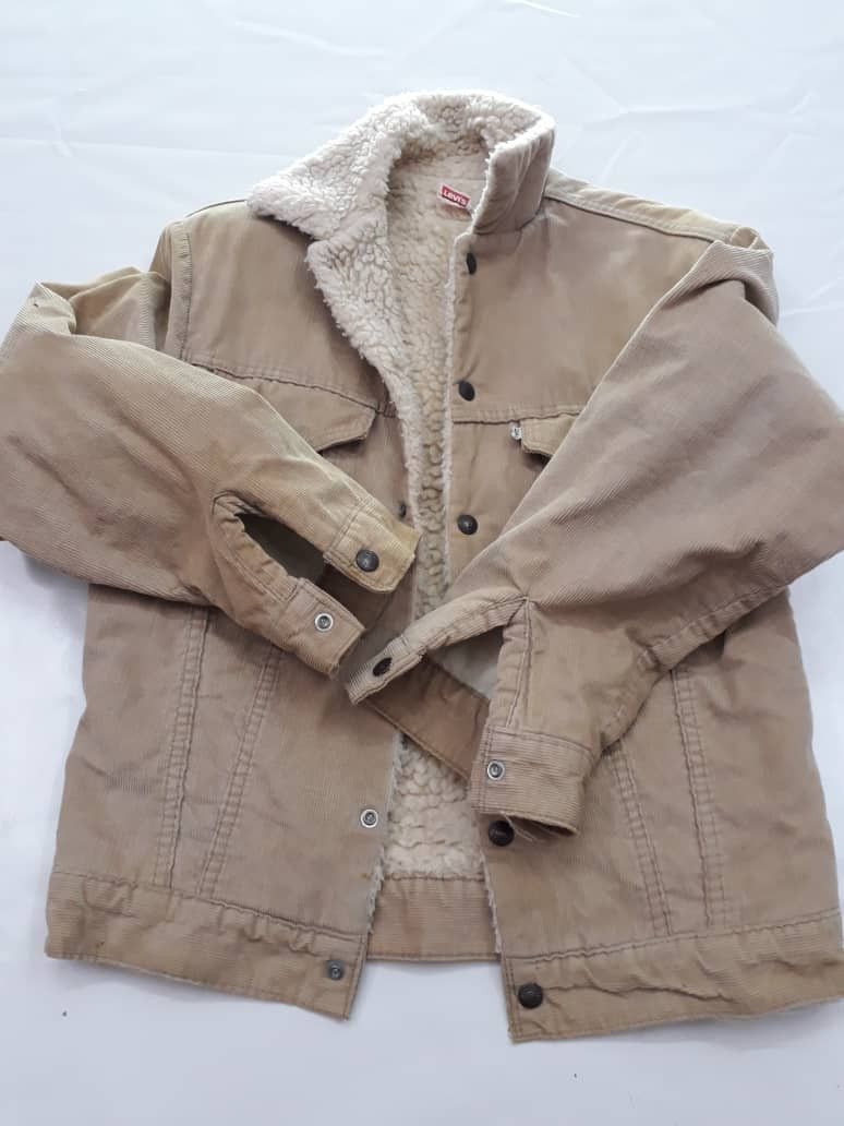 Levi's Vintage Levis Corduroy sheep's wool Jacket Size US S / EU 44-46 / 1 - 5 Thumbnail