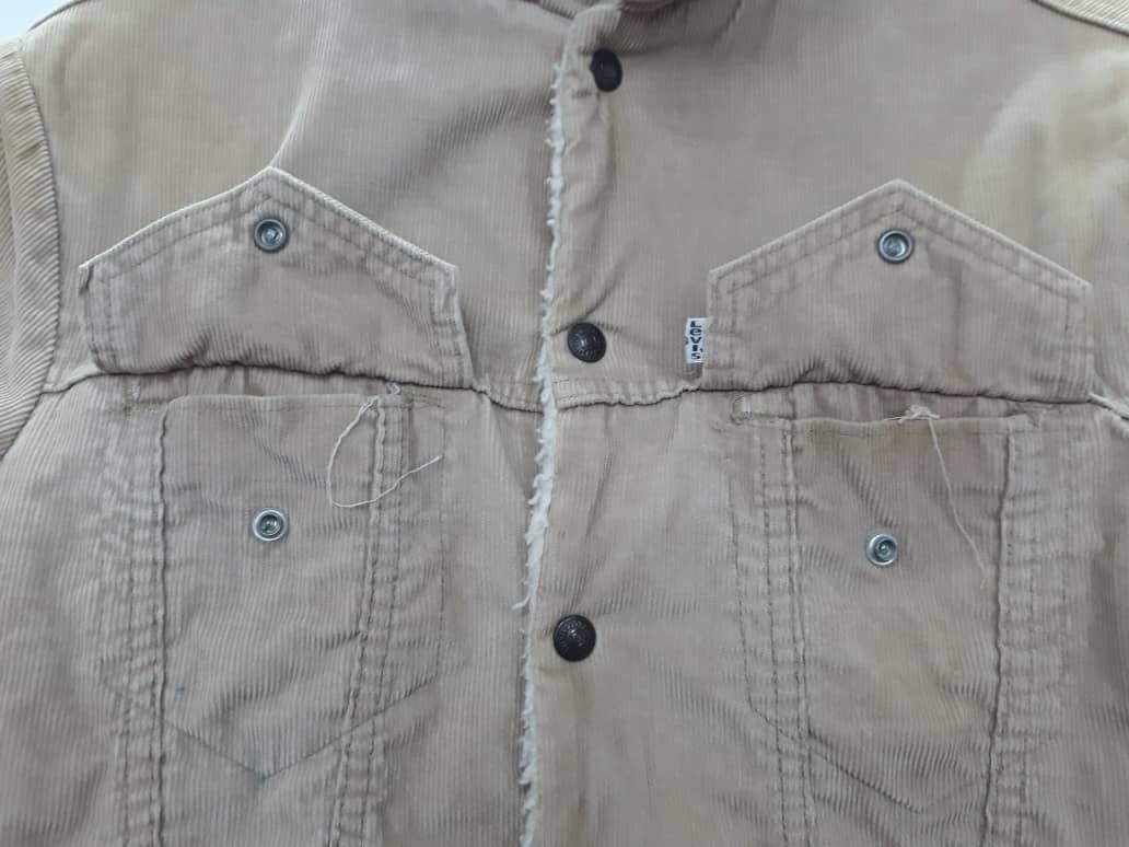 Levi's Vintage Levis Corduroy sheep's wool Jacket Size US S / EU 44-46 / 1 - 3 Thumbnail