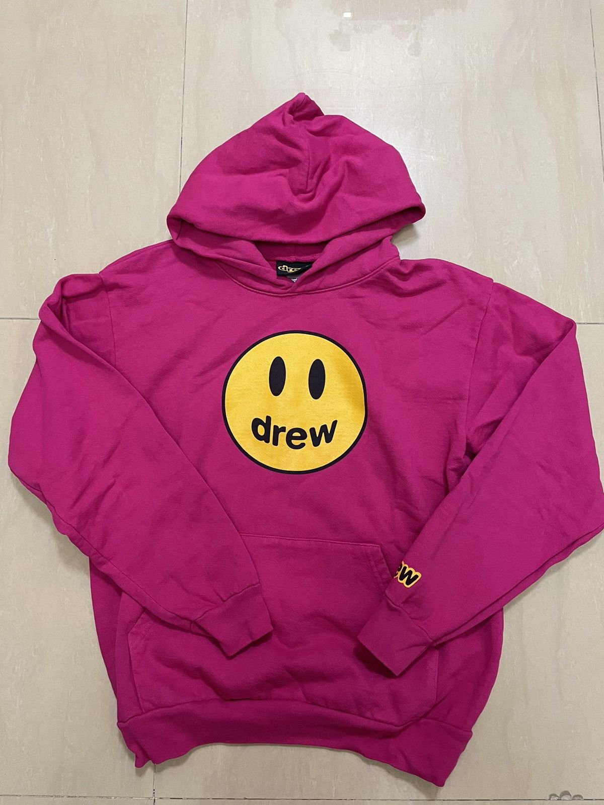 Drew House Mascot Magenta Hoodie deals Sz S