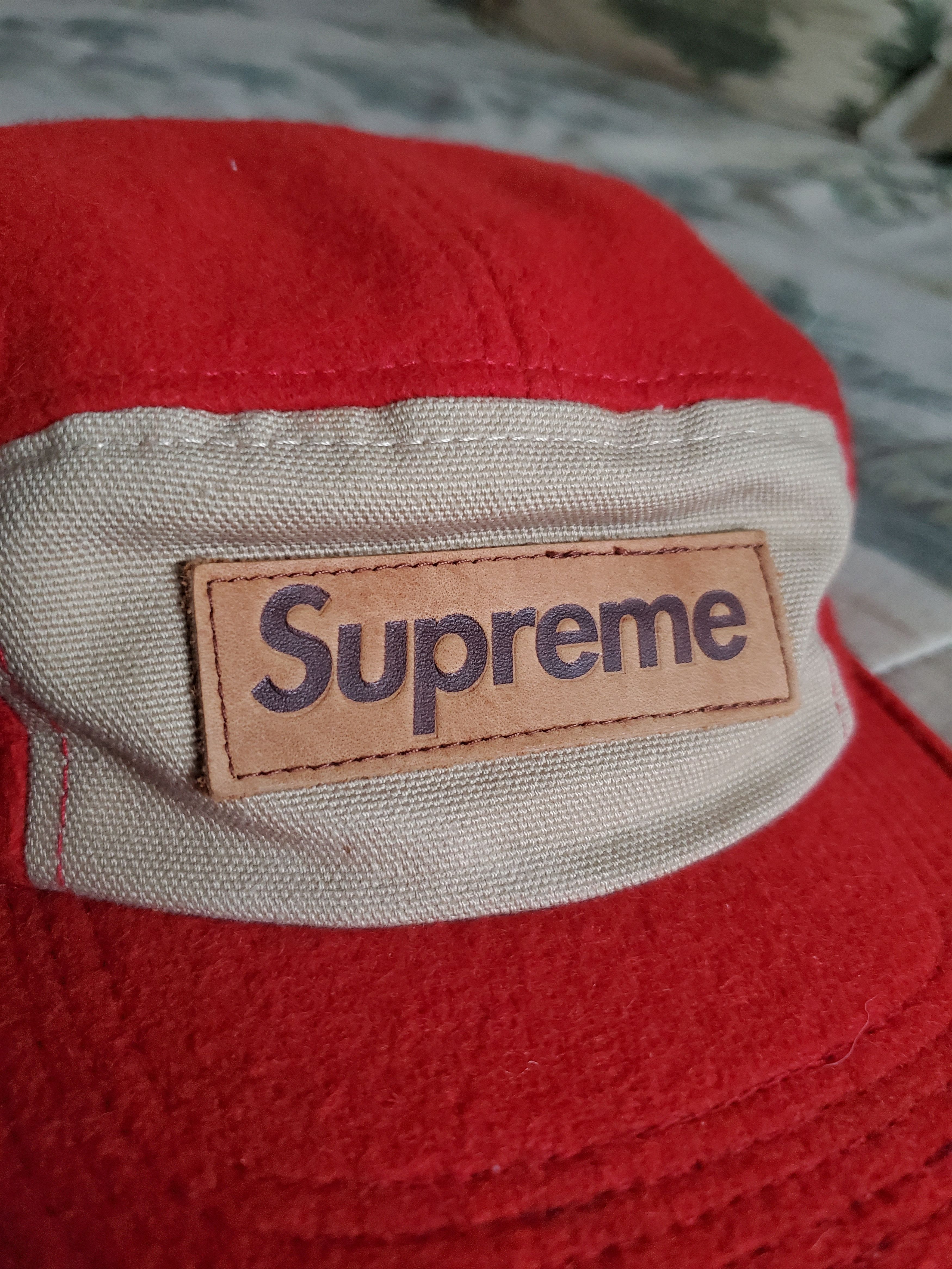 Supreme 2010 Lodge Camp Cap Red Size ONE SIZE - 2 Thumbnail
