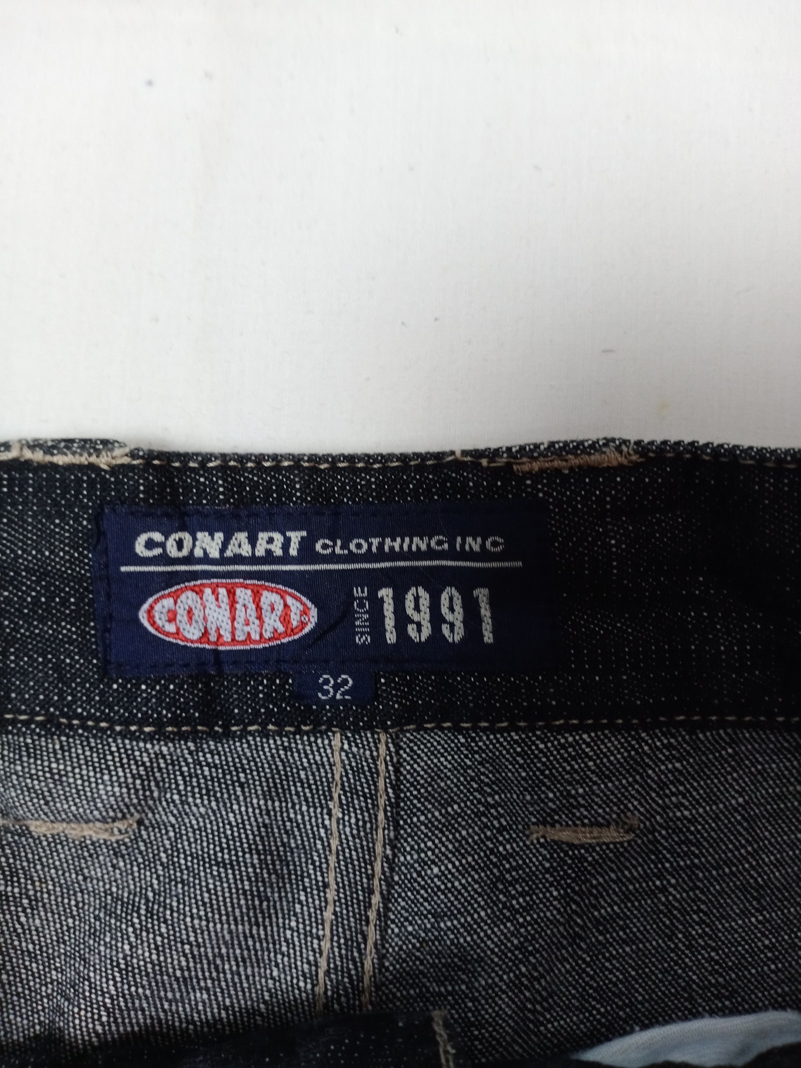 Other Rare! ConArt Baggy Rapper Hip-hop Denim Tactical Cargo Pant Size US 32 / EU 48 - 5 Thumbnail