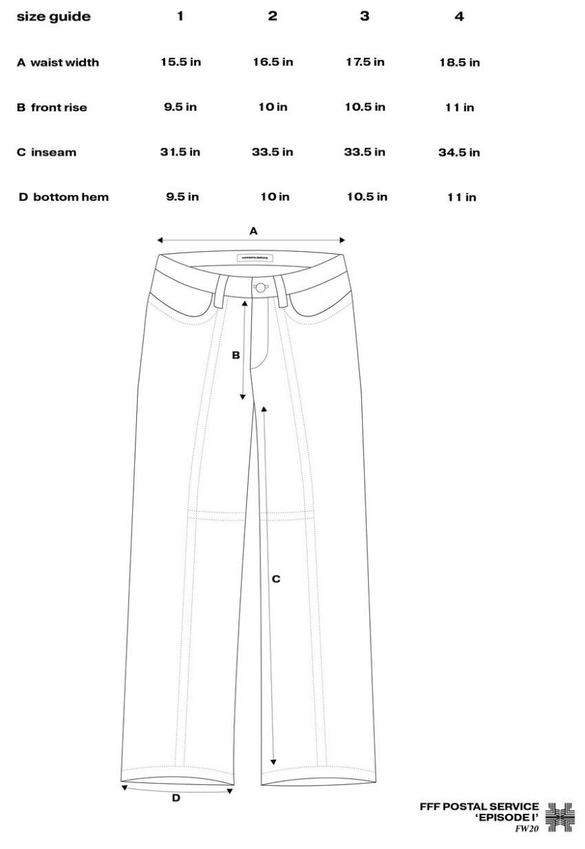 Japanese Brand FFFPOSTALSERVICE Uniform Trousers V1 Size US 34 / EU 50 - 9 Thumbnail