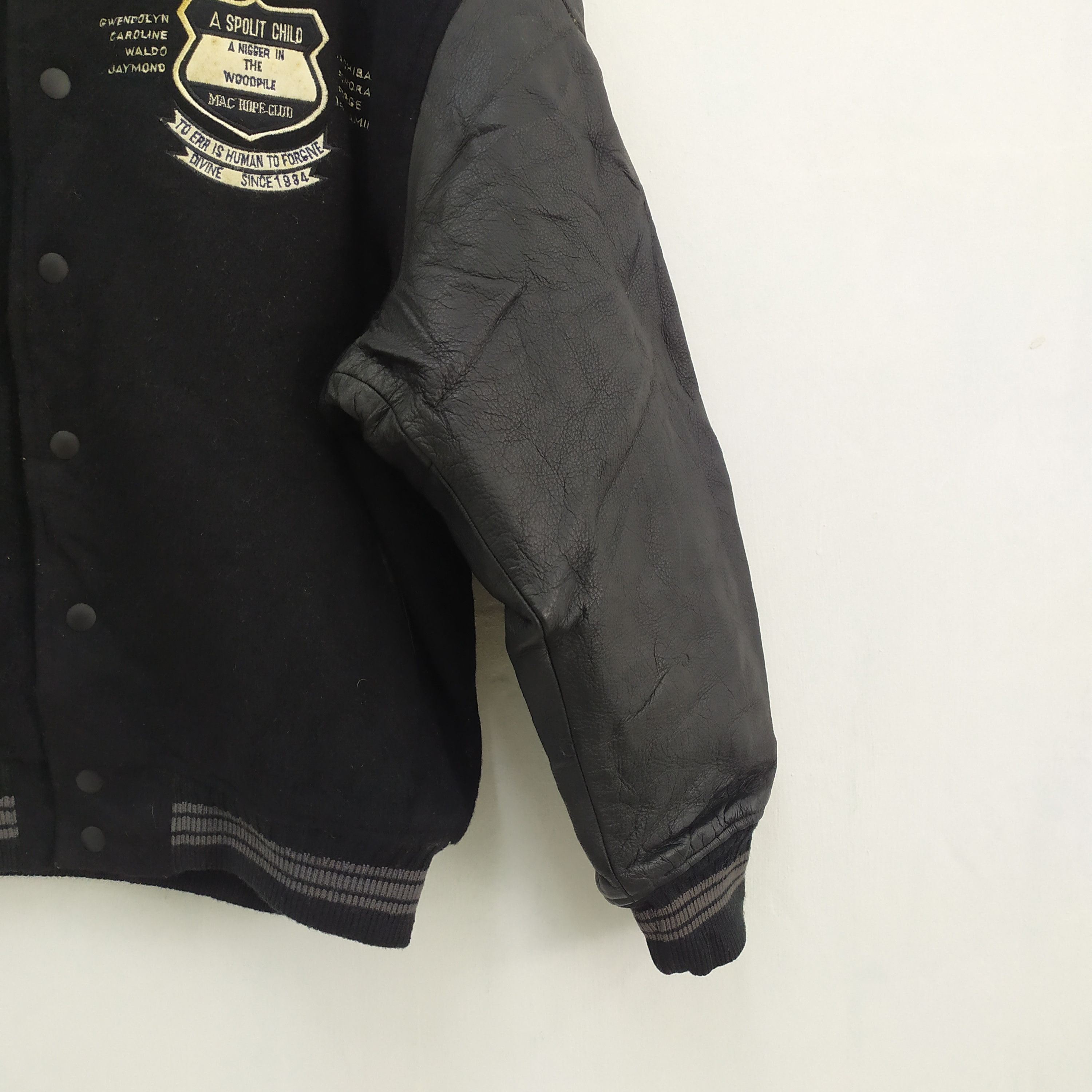 Vintage MAC HOPE IN THE GROUND VARSITY JACKET Size US M / EU 48-50 / 2 - 4 Thumbnail