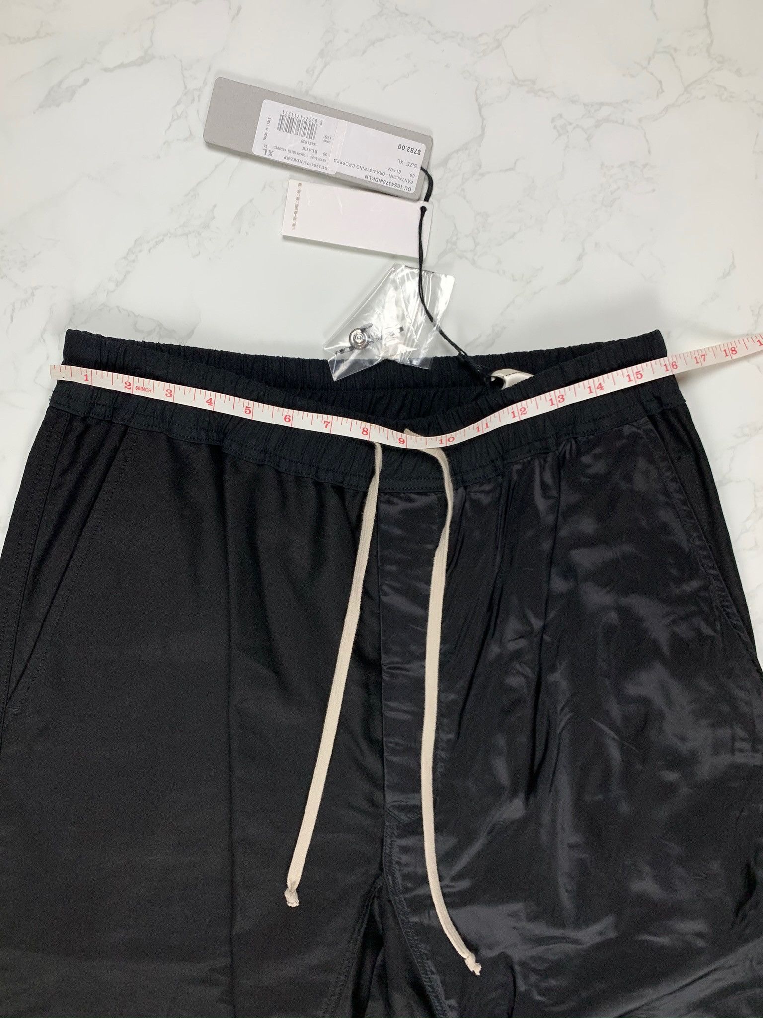 🔥55% OFF🔥 [SALE] Rick Owens Drawstring Cropped Pants