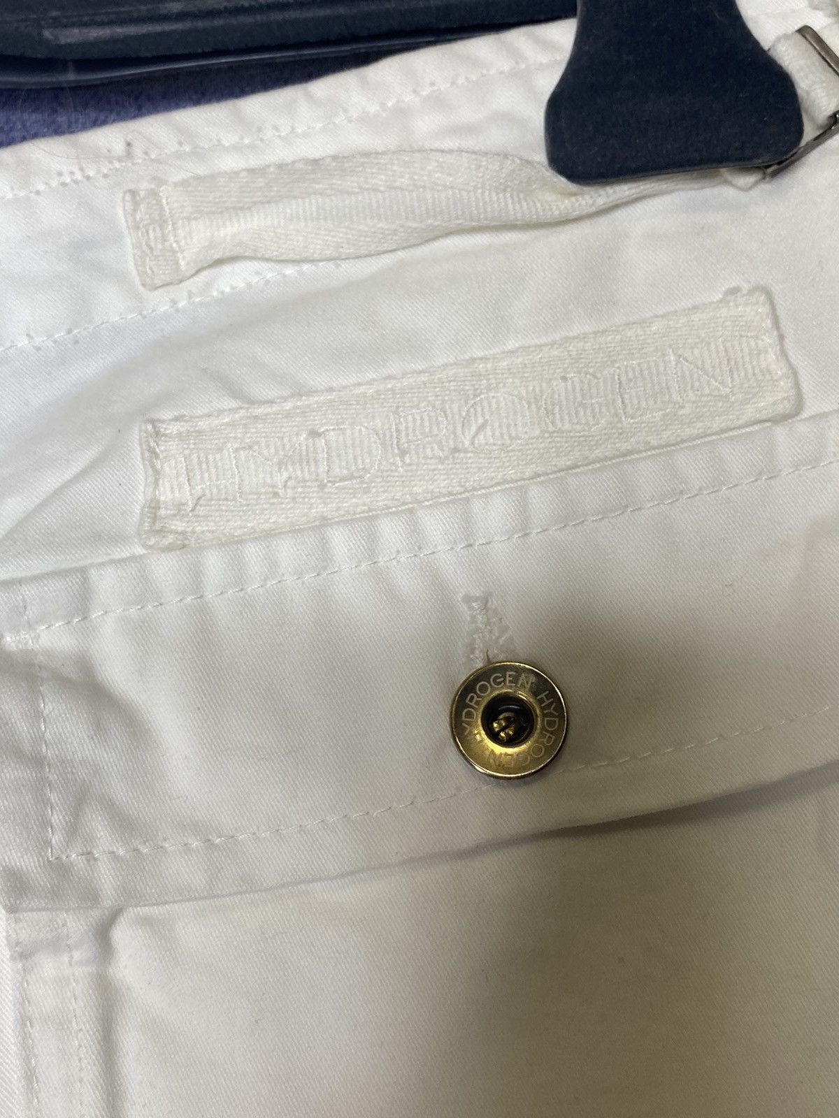 HYDROGEN × Japanese Brand Hydrogen white cargo pants Size S Size US 30 / EU 46 - 5 Thumbnail