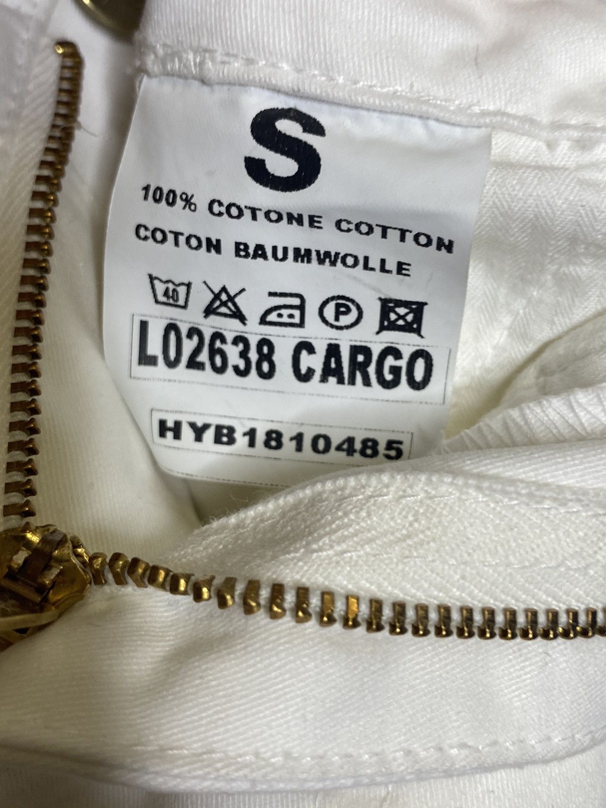 HYDROGEN × Japanese Brand Hydrogen white cargo pants Size S Size US 30 / EU 46 - 8 Thumbnail