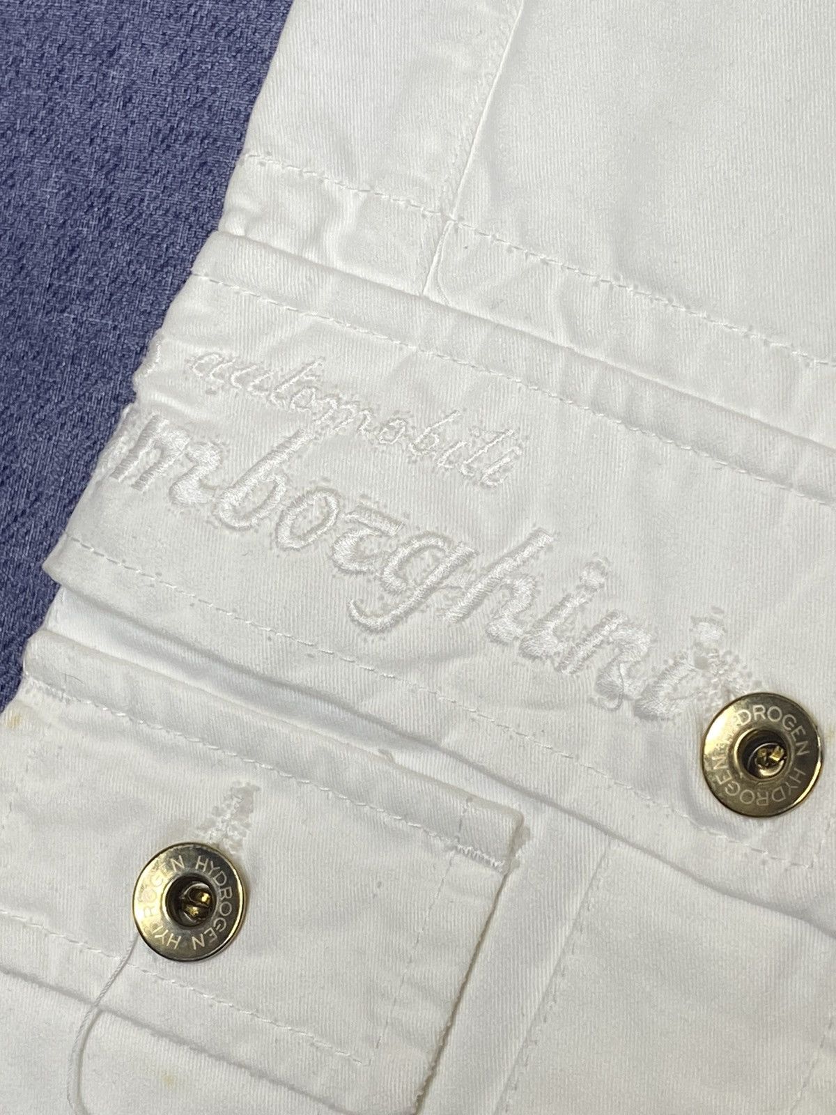 HYDROGEN × Japanese Brand Hydrogen white cargo pants Size S Size US 30 / EU 46 - 6 Thumbnail