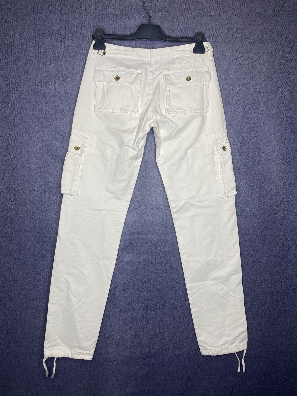 HYDROGEN × Japanese Brand Hydrogen white cargo pants Size S Size US 30 / EU 46 - 2 Thumbnail