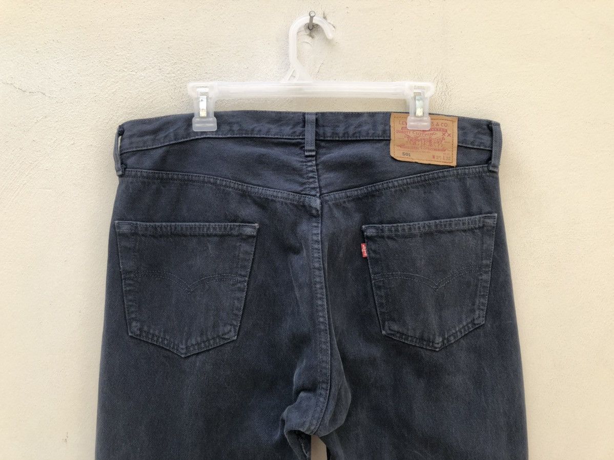 Levi's Vintage 1993 Levi’s 501 Jeans Faded Dark Blue Denim Size US 36 / EU 52 - 12 Thumbnail