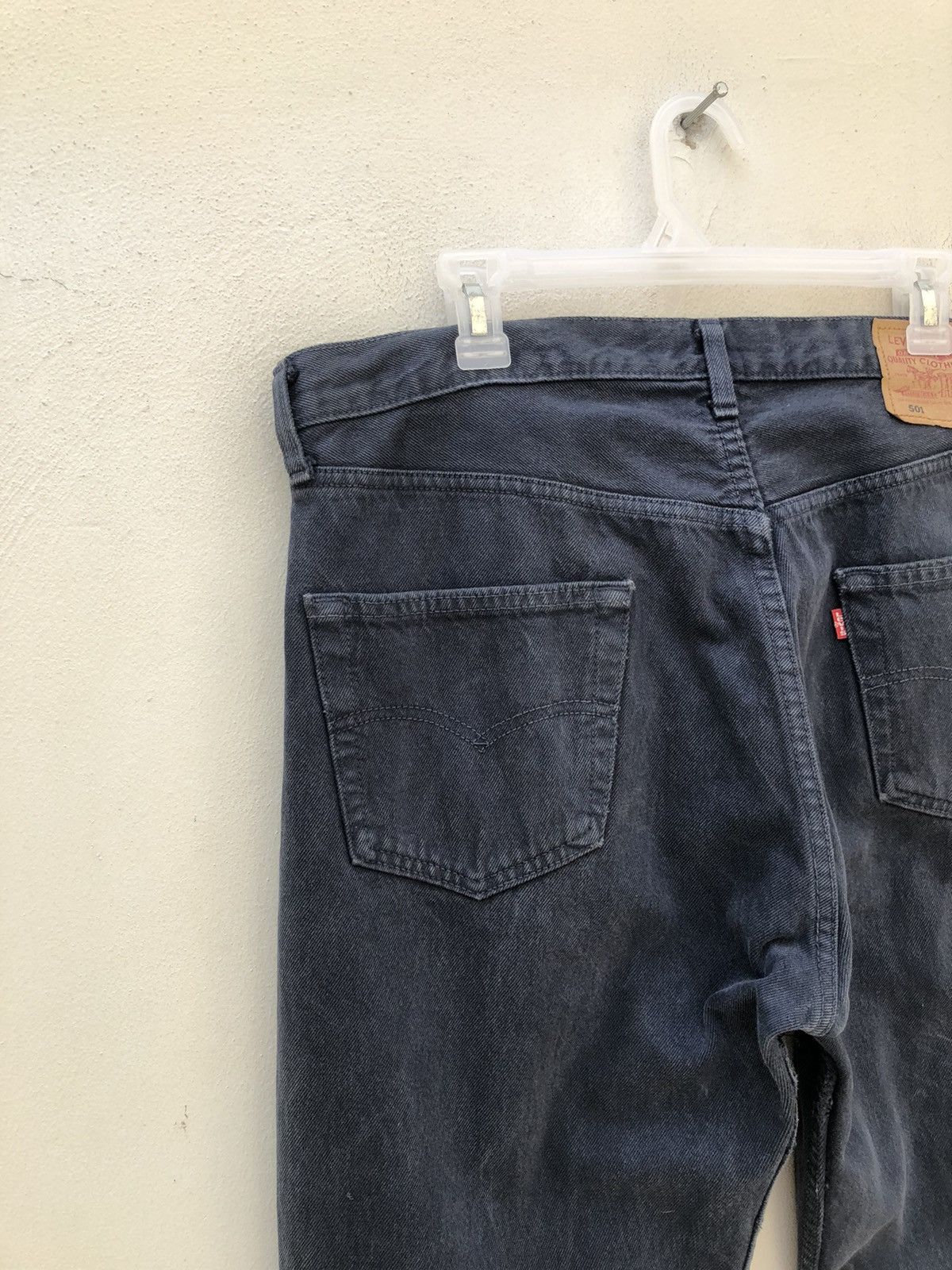Levi's Vintage 1993 Levi’s 501 Jeans Faded Dark Blue Denim Size US 36 / EU 52 - 13 Thumbnail