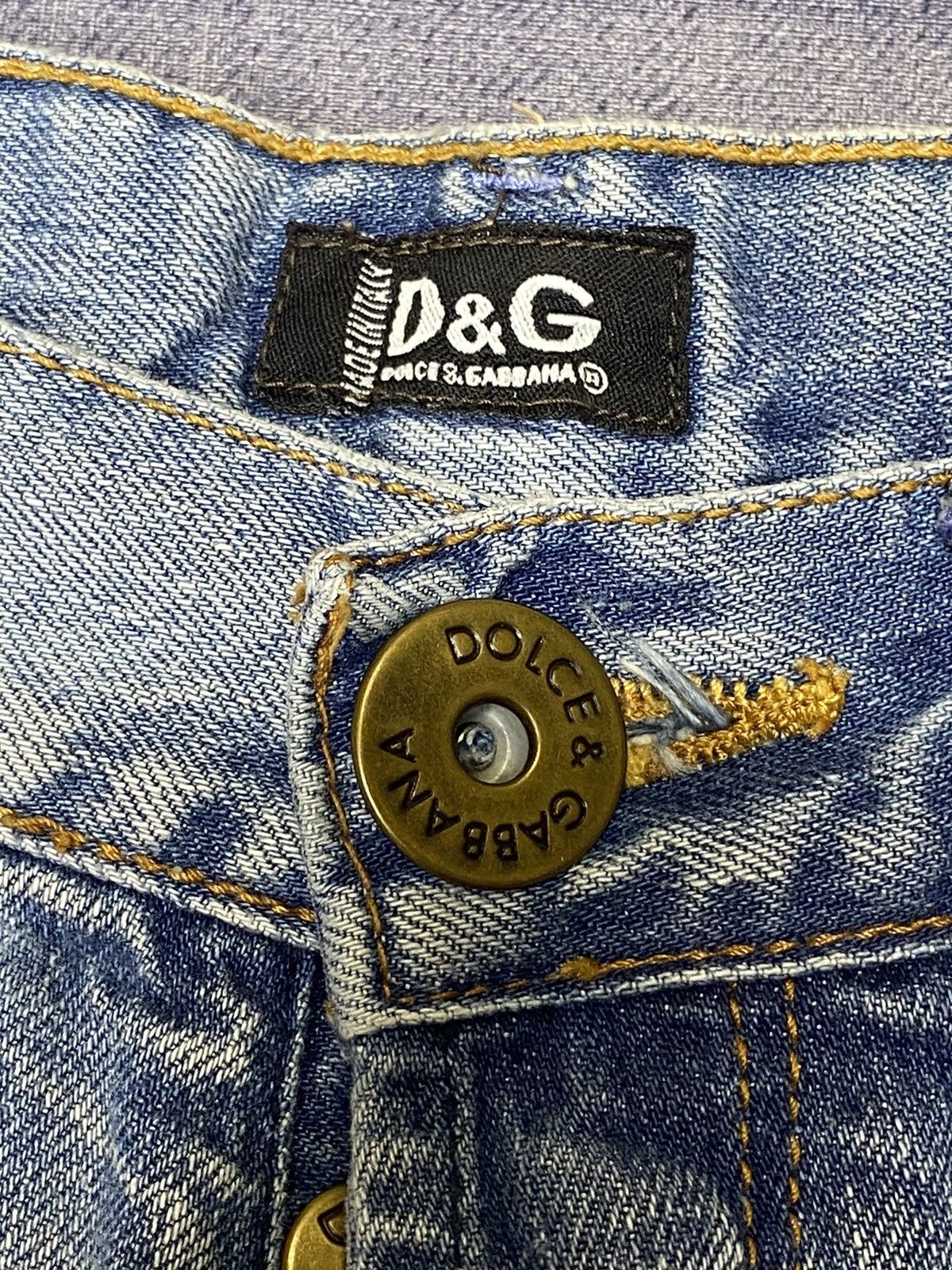 Dolce & Gabbana Dolce&Gabbana denim vintage pants jeans size 31 Size US 31 - 4 Thumbnail