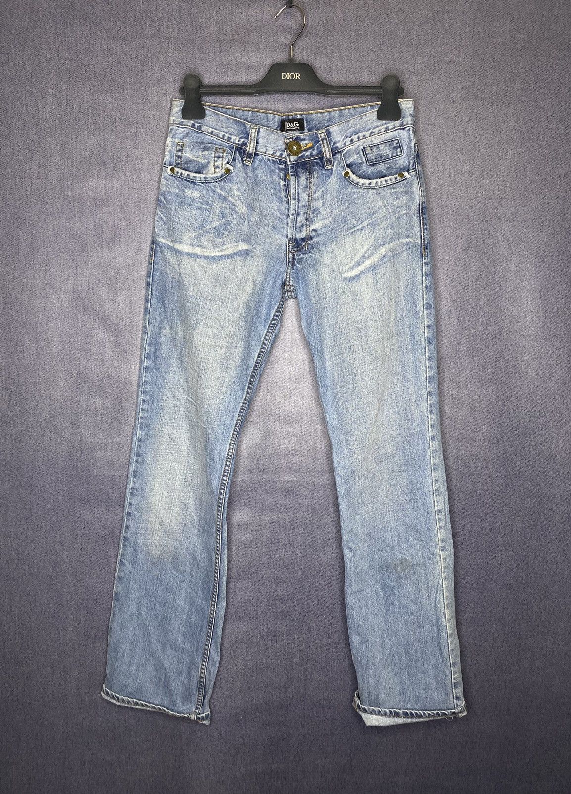 Dolce & Gabbana Dolce&Gabbana denim vintage pants jeans size 31 Size US 31 - 1 Thumbnail