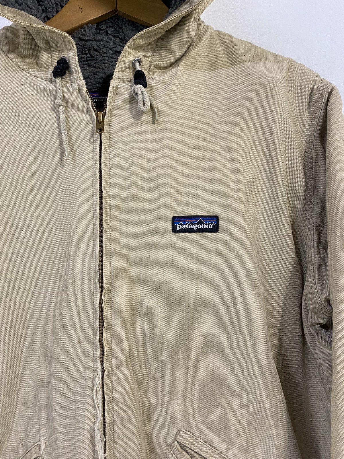 Patagonia Vintage Patagonia Chore Hoodie Jacket Sherpa Distressed Size US M / EU 48-50 / 2 - 4 Thumbnail