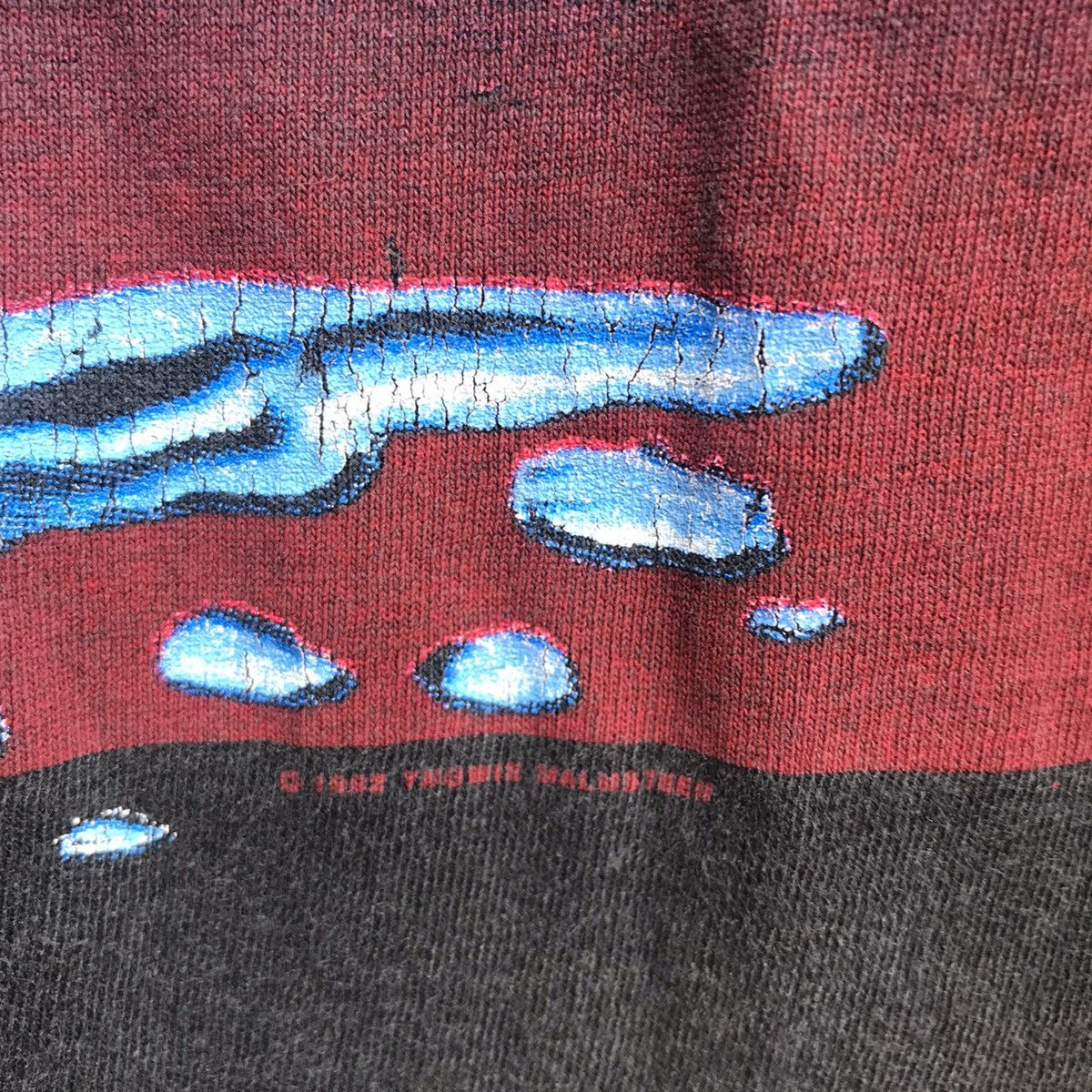 Band Tees Vintage 90s YNGWIE MALMSTEEN band tee guitarist Size US L / EU 52-54 / 3 - 5 Thumbnail
